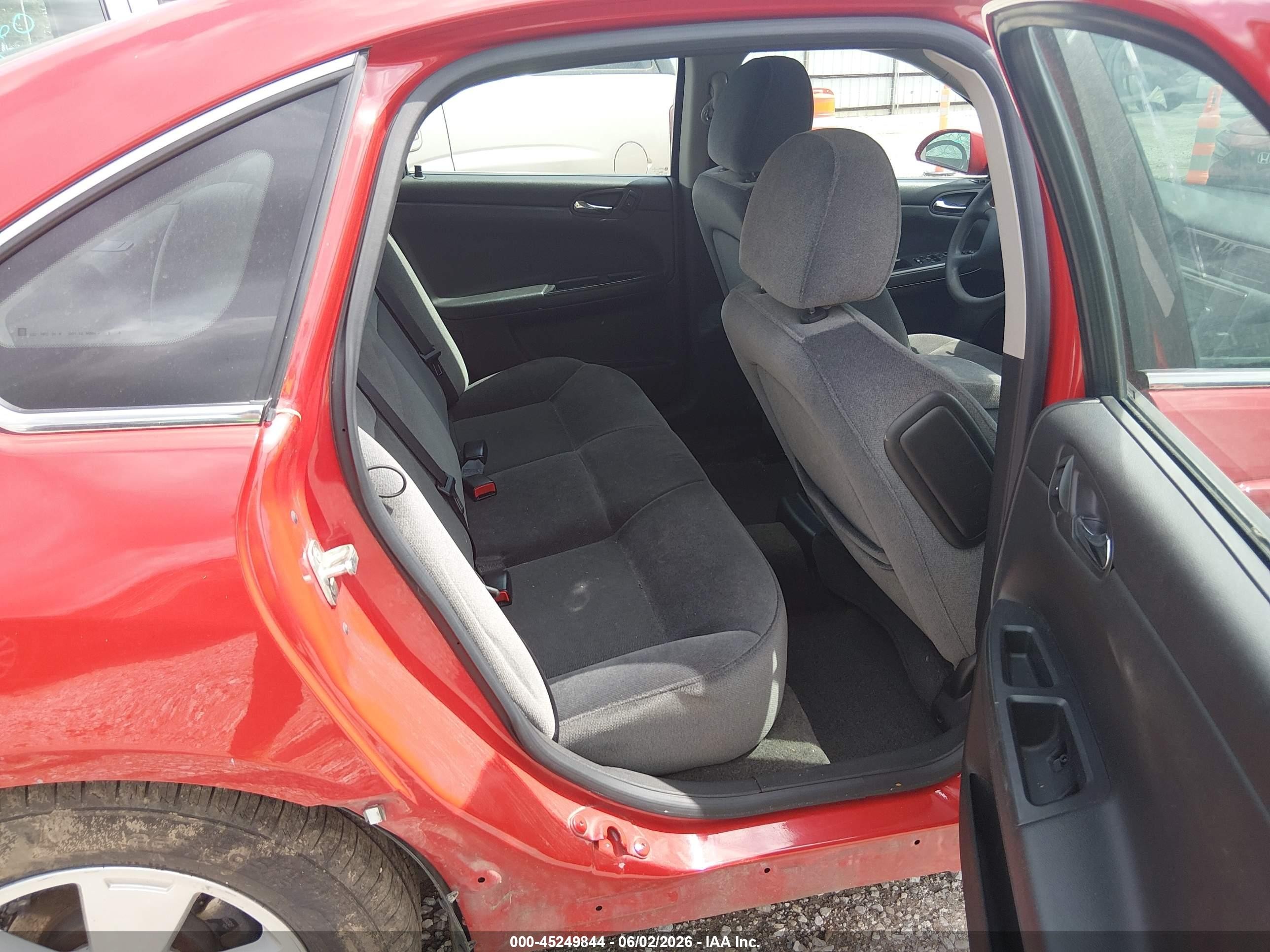 2009 Chevrolet Impala Lt Red vin: 2G1WT57K991203307