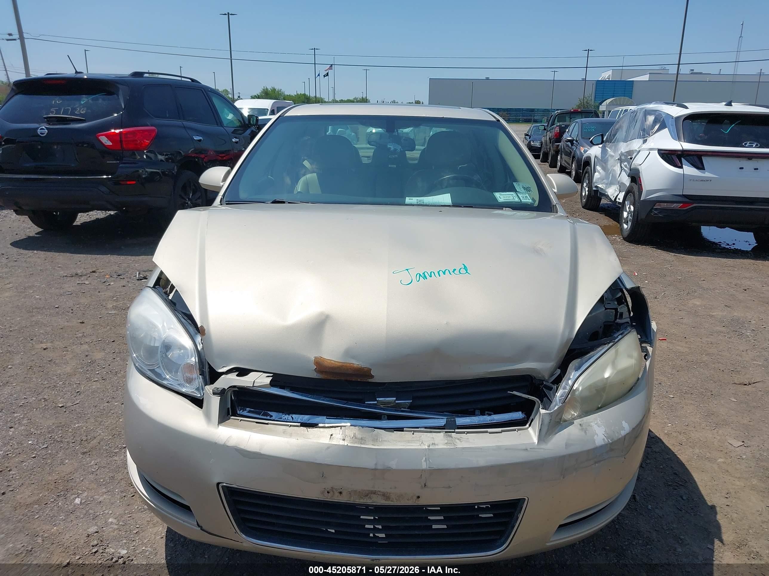 2009 Chevrolet Impala Lt Желто-коричневый vin: 2G1WT57K991206692