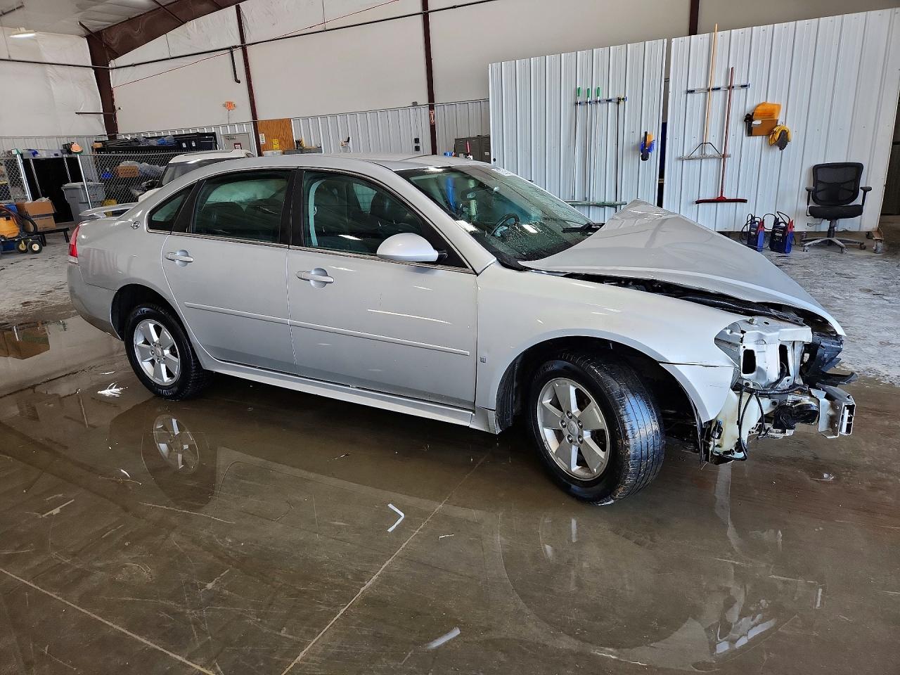 2009 Chevrolet Impala 1lt Silver vin: 2G1WT57K991224464