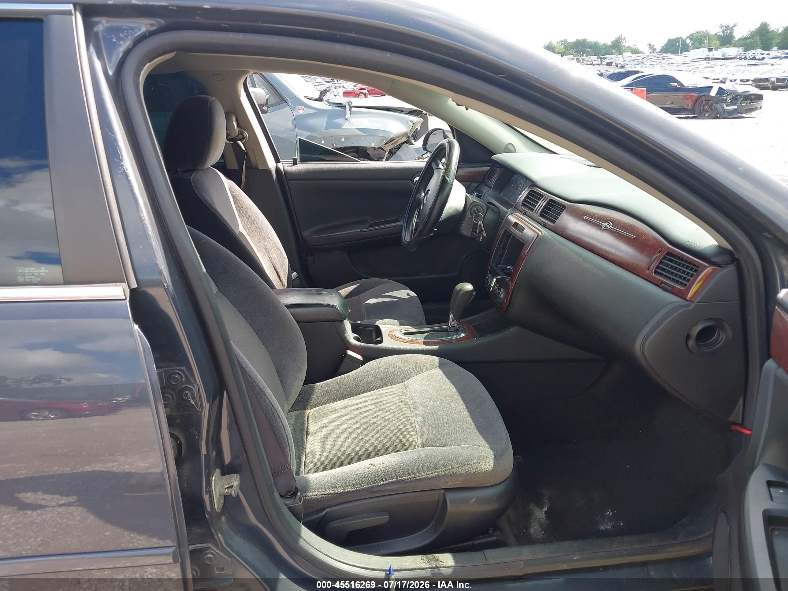 2009 Chevrolet Impala Lt Gray vin: 2G1WT57K991229034