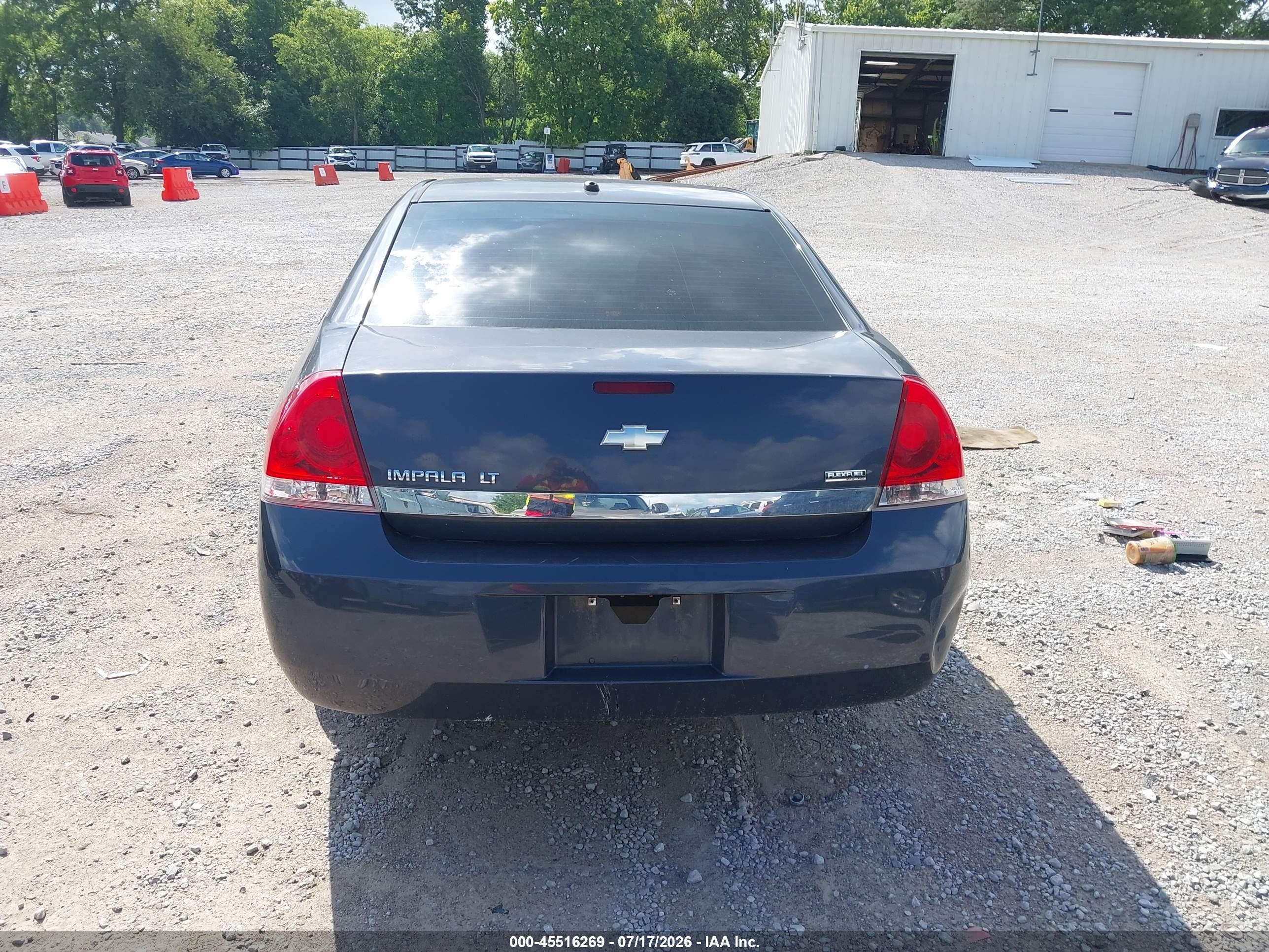 2009 Chevrolet Impala Lt Gray vin: 2G1WT57K991229034