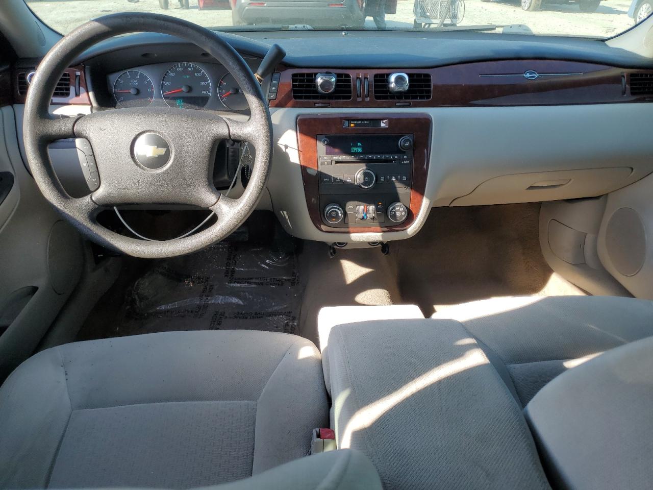 2009 Chevrolet Impala 1lt White vin: 2G1WT57K991235898