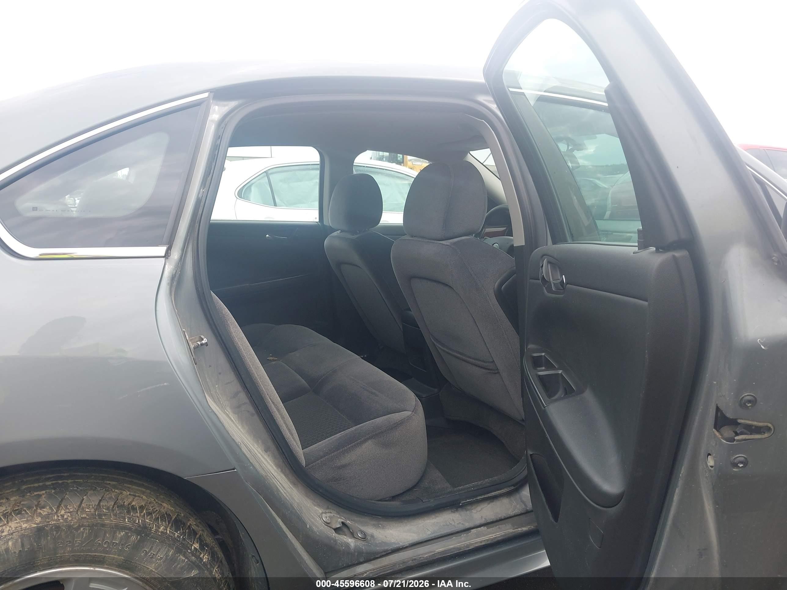 2009 Chevrolet Impala Lt Gray vin: 2G1WT57K991237277