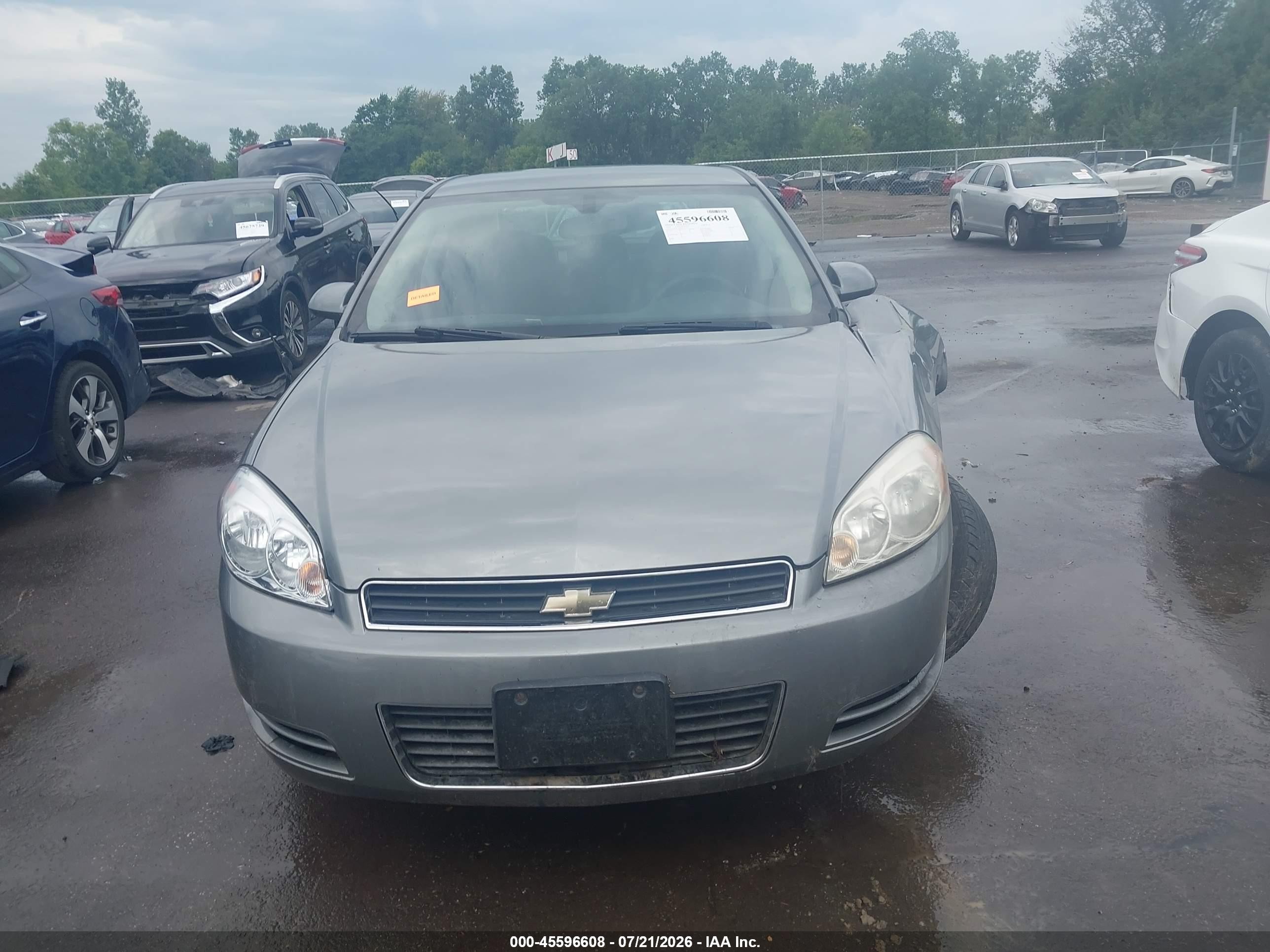2009 Chevrolet Impala Lt Gray vin: 2G1WT57K991237277