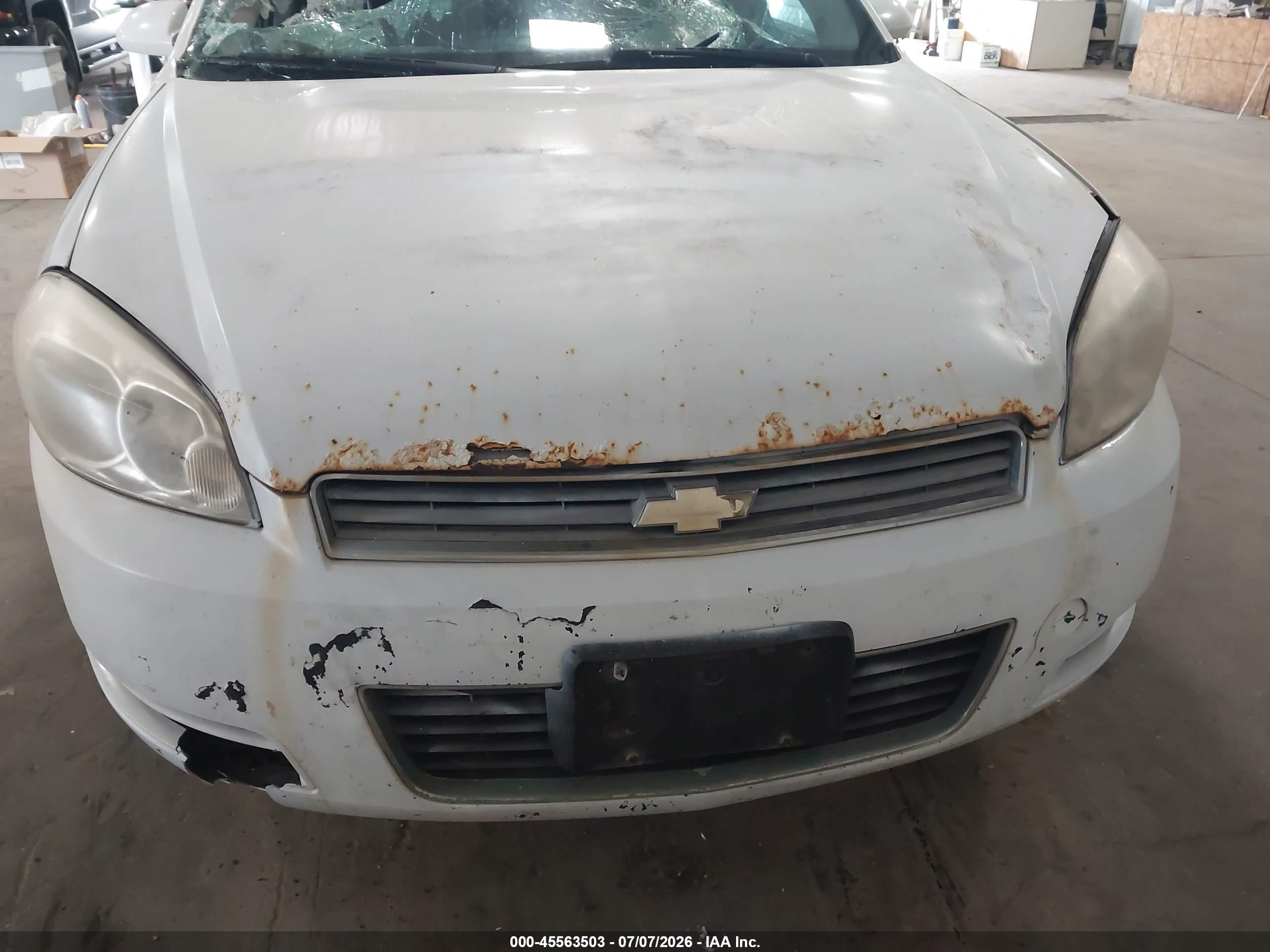 2009 Chevrolet Impala Lt White vin: 2G1WT57K991285944