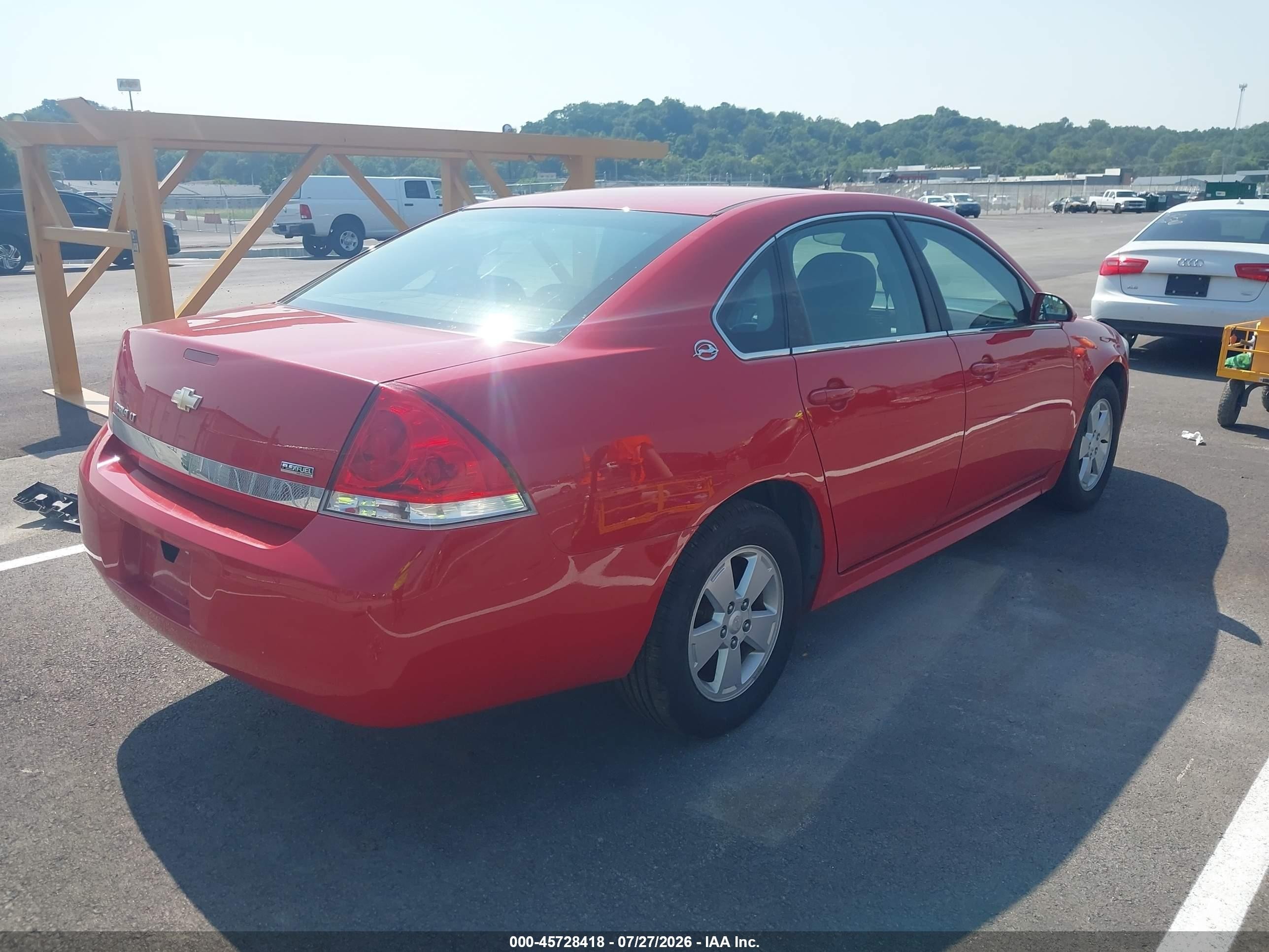 2009 Chevrolet Impala Lt Красный vin: 2G1WT57K991301253