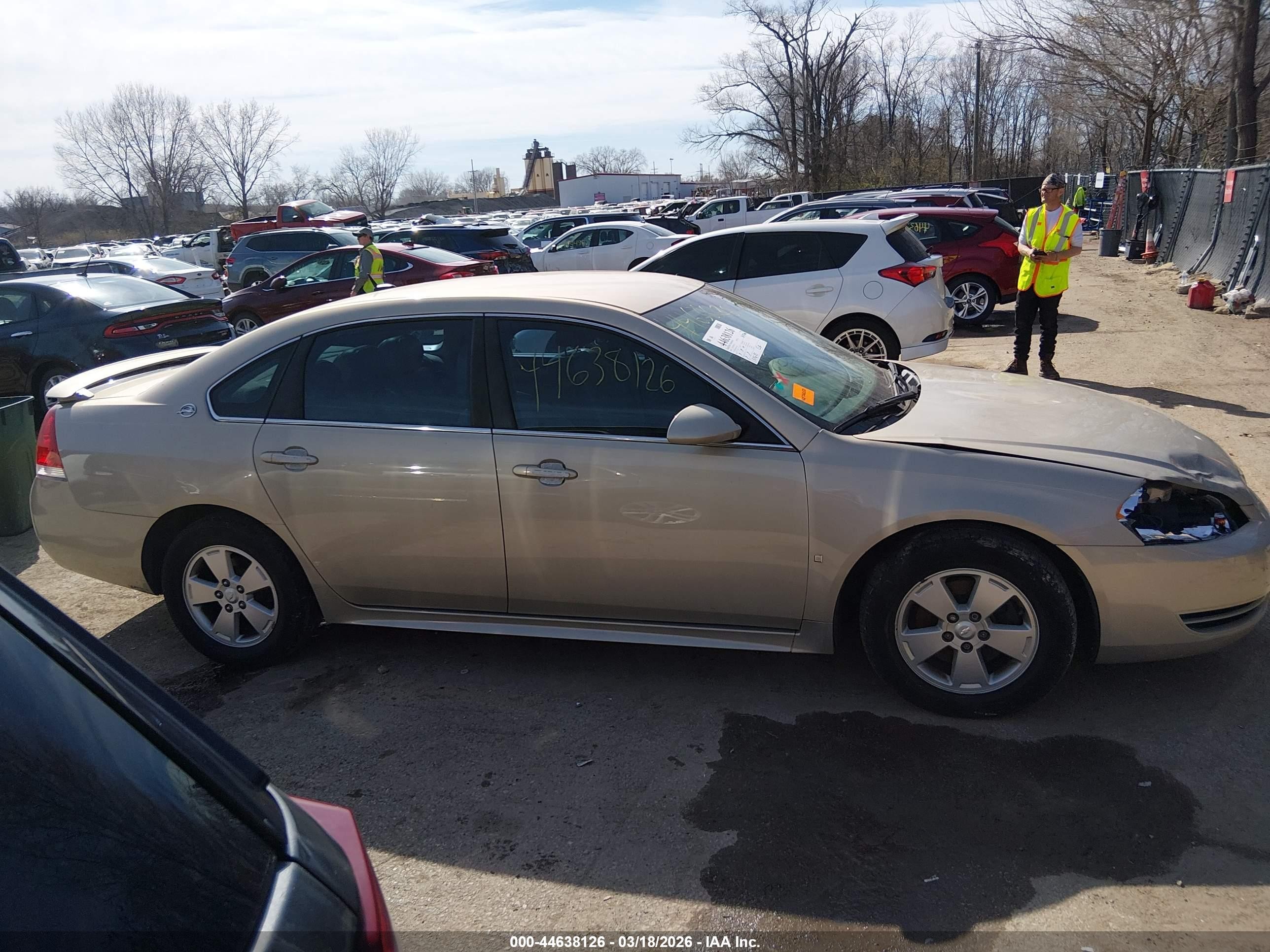 2009 Chevrolet Impala Lt Silver vin: 2G1WT57KX91126236