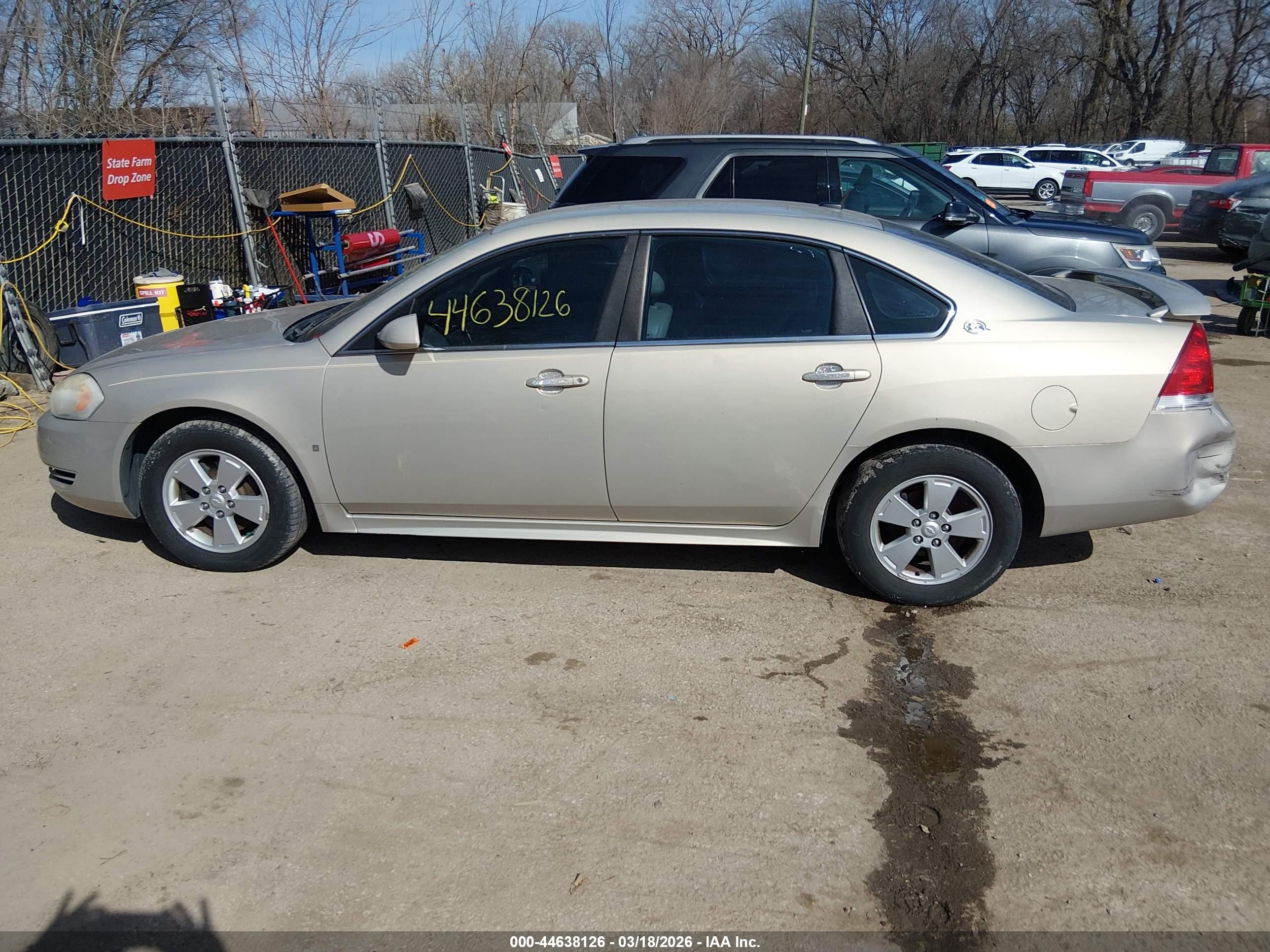 2009 Chevrolet Impala Lt Silver vin: 2G1WT57KX91126236