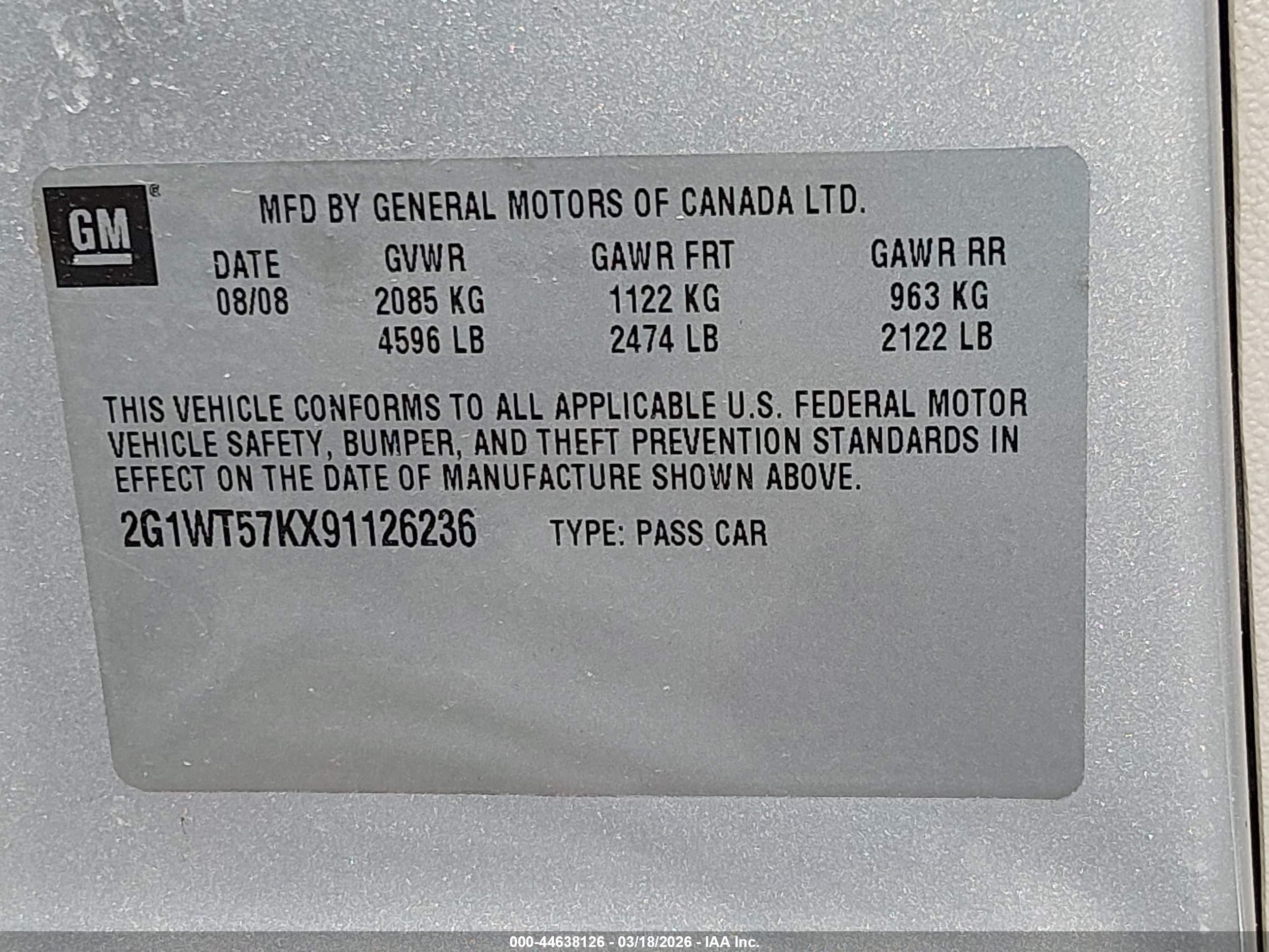 2009 Chevrolet Impala Lt Silver vin: 2G1WT57KX91126236