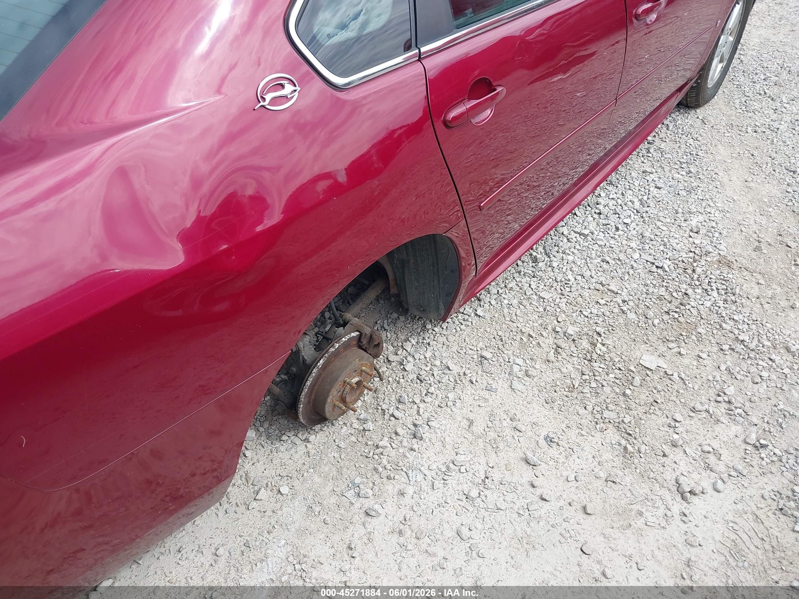 2009 Chevrolet Impala Lt Red vin: 2G1WT57KX91204529