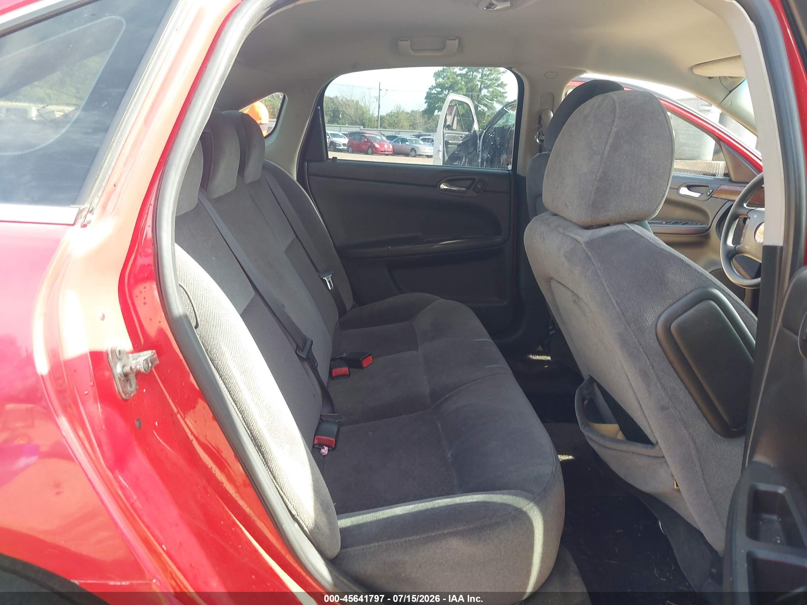 2009 Chevrolet Impala Lt Red vin: 2G1WT57KX91255853