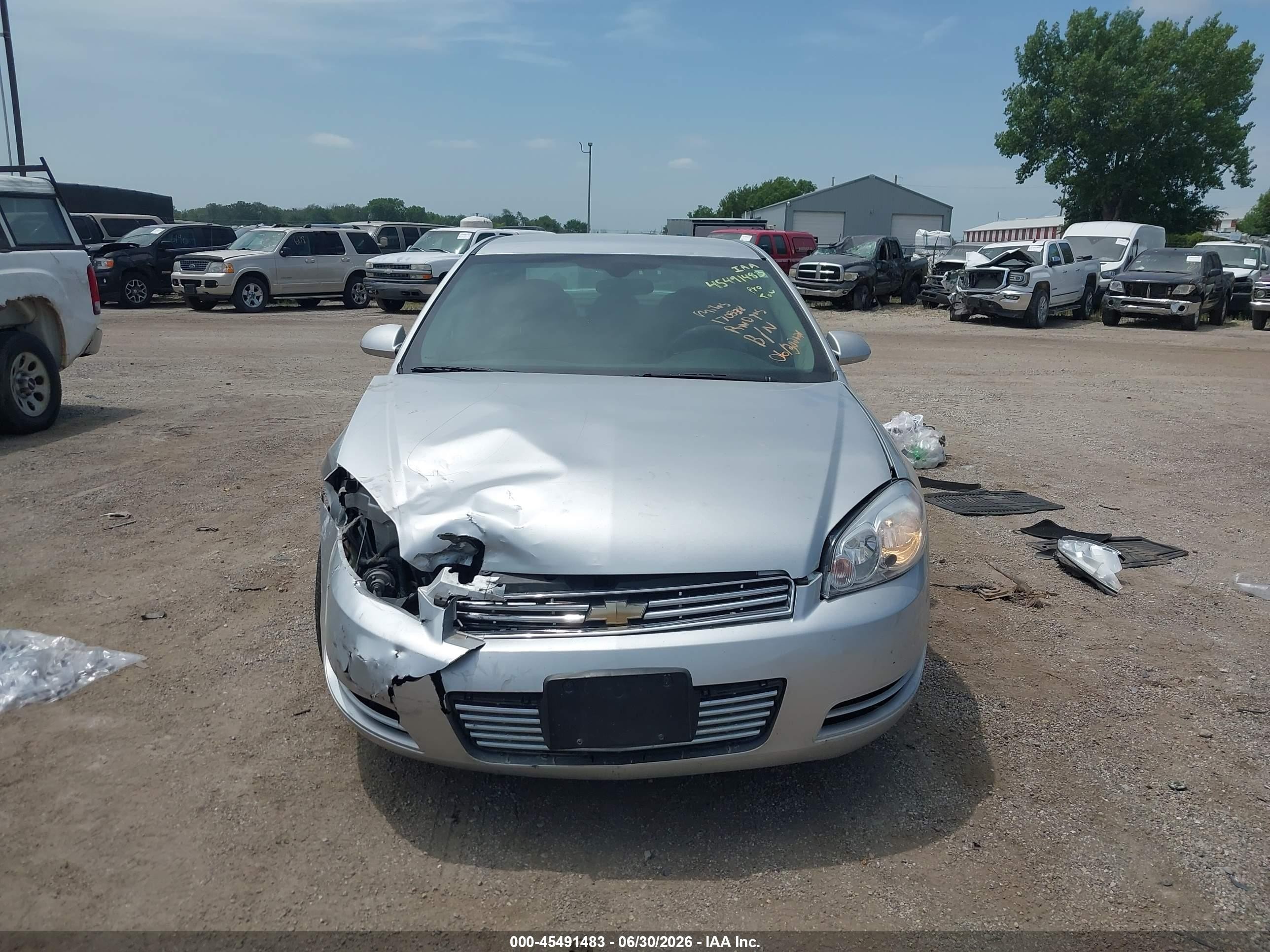 2009 Chevrolet Impala Lt Silver vin: 2G1WT57N191202601