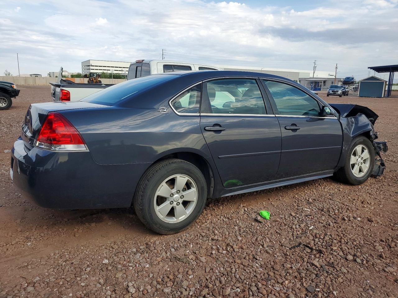 2009 Chevrolet Impala 1lt Серый vin: 2G1WT57N291120358
