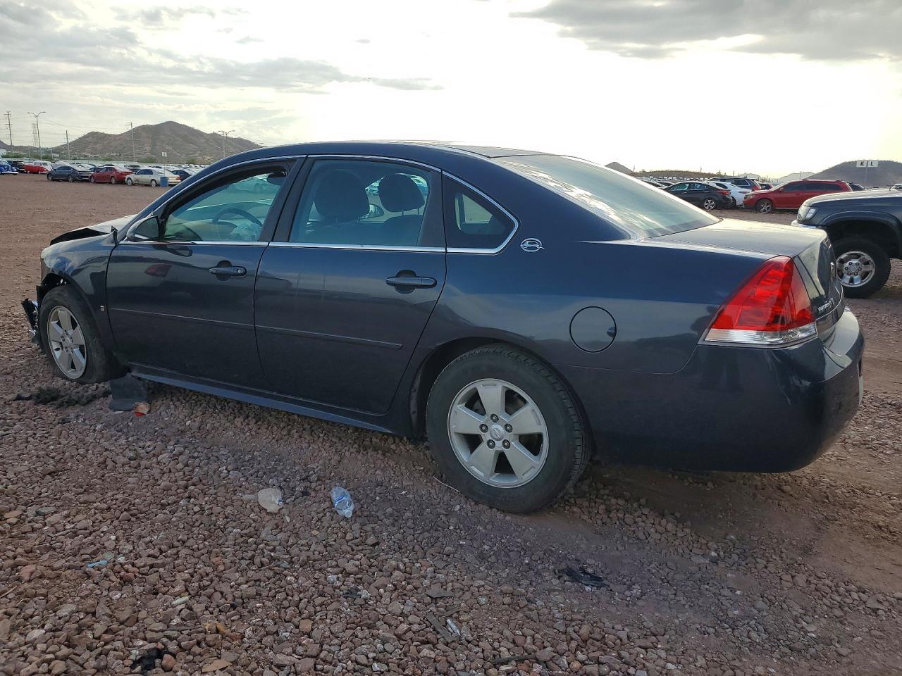 2009 Chevrolet Impala 1lt Серый vin: 2G1WT57N291120358