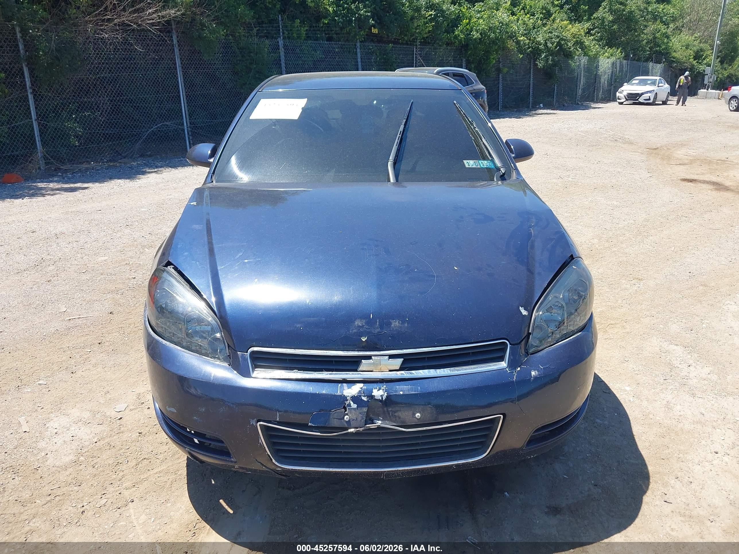 2009 Chevrolet Impala Lt Blue vin: 2G1WT57N291235610