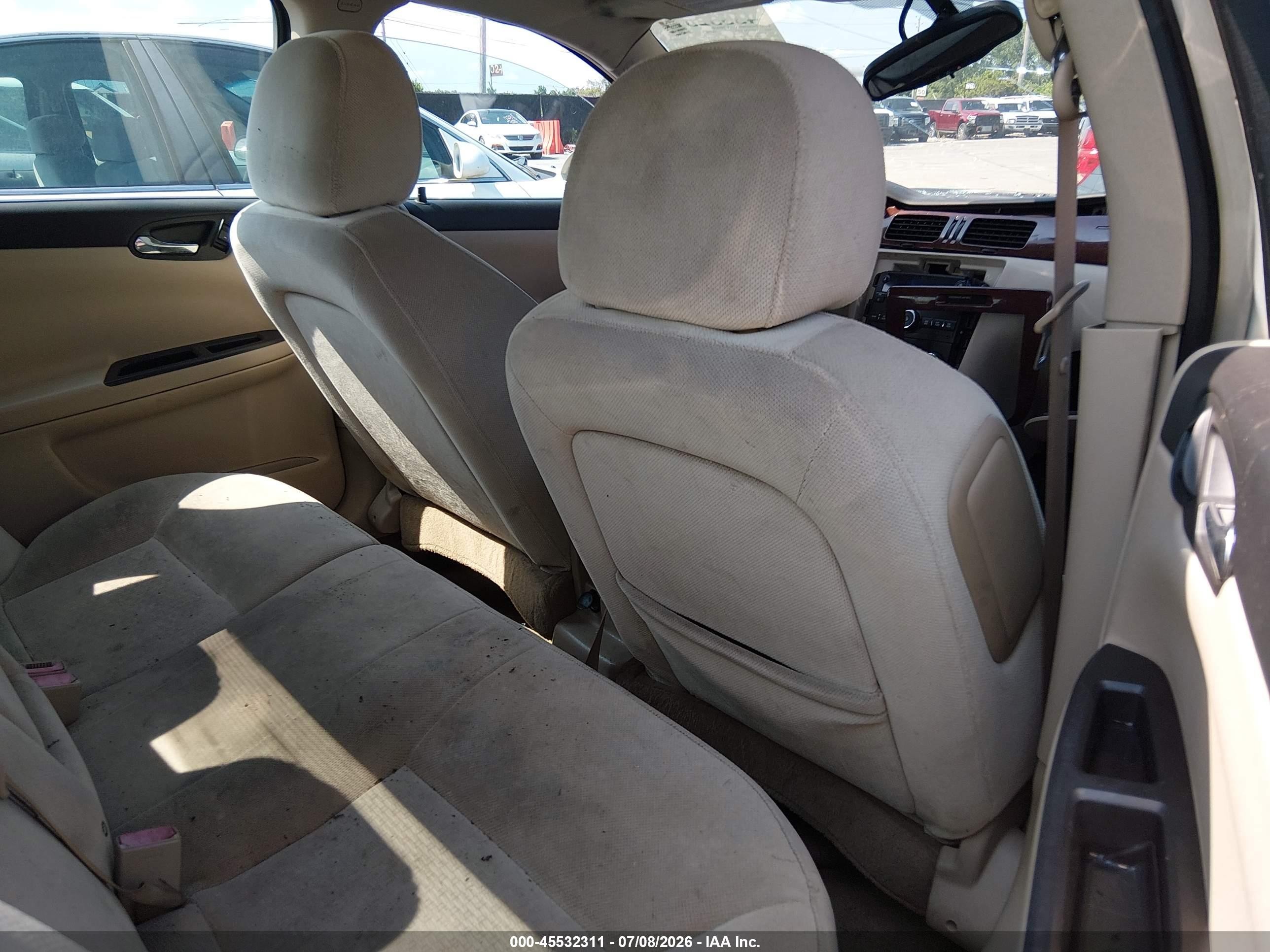 2009 Chevrolet Impala Lt Tan vin: 2G1WT57N291254741