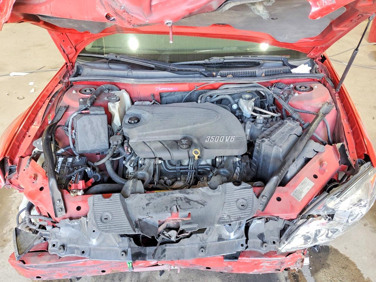2009 Chevrolet Impala 1lt Red vin: 2G1WT57N291305347