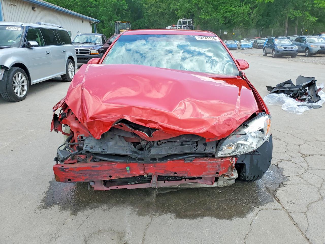 2009 Chevrolet Impala 1lt Red vin: 2G1WT57N291305347