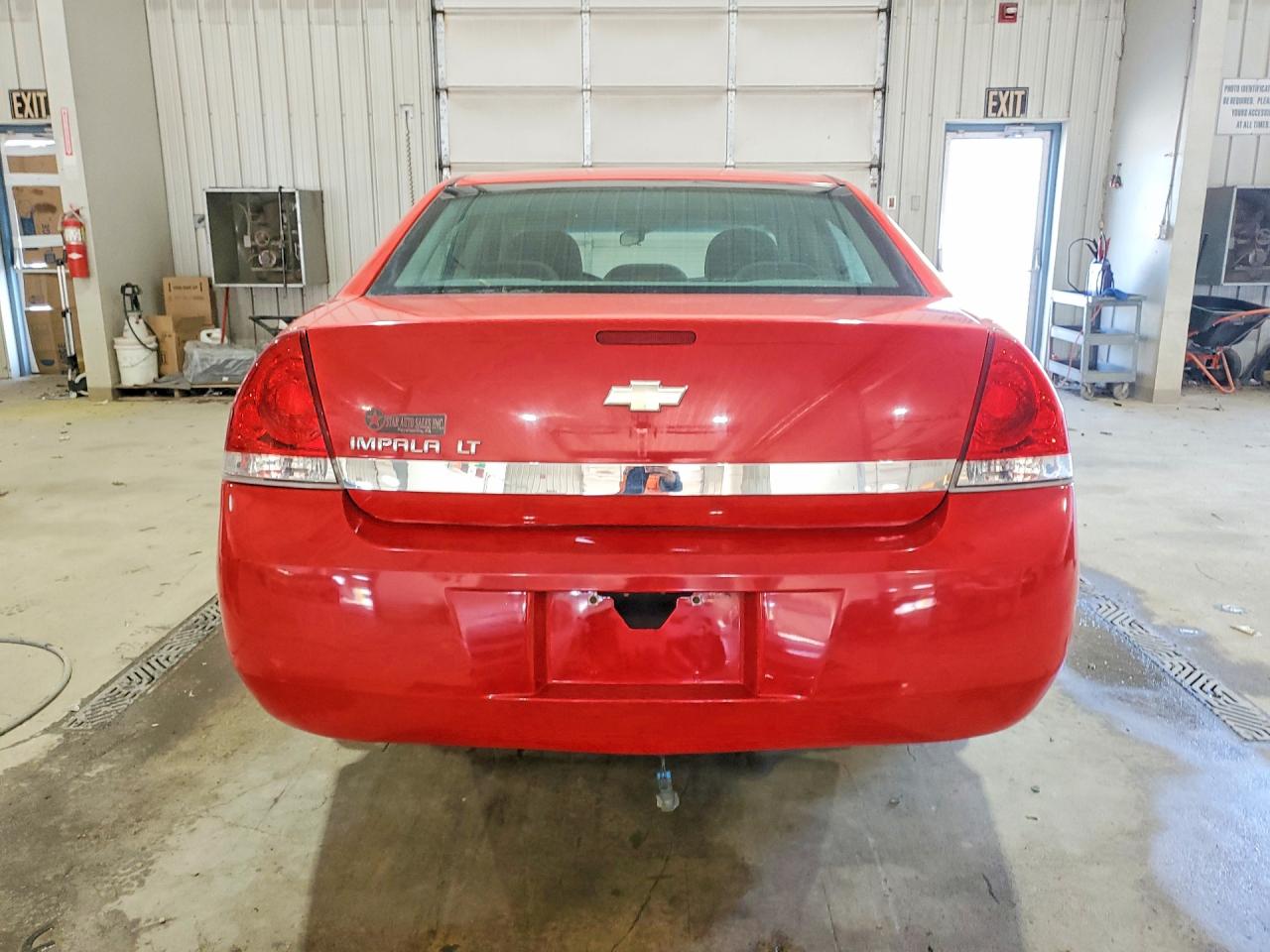 2009 Chevrolet Impala 1lt Red vin: 2G1WT57N291305347