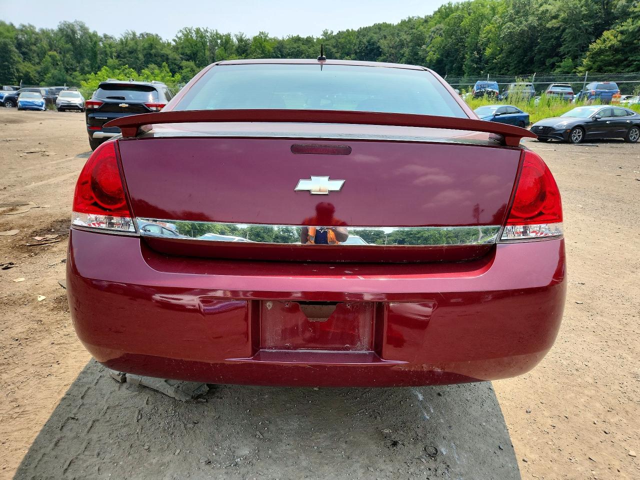 2009 Chevrolet Impala 1lt Бордовый vin: 2G1WT57N391138836
