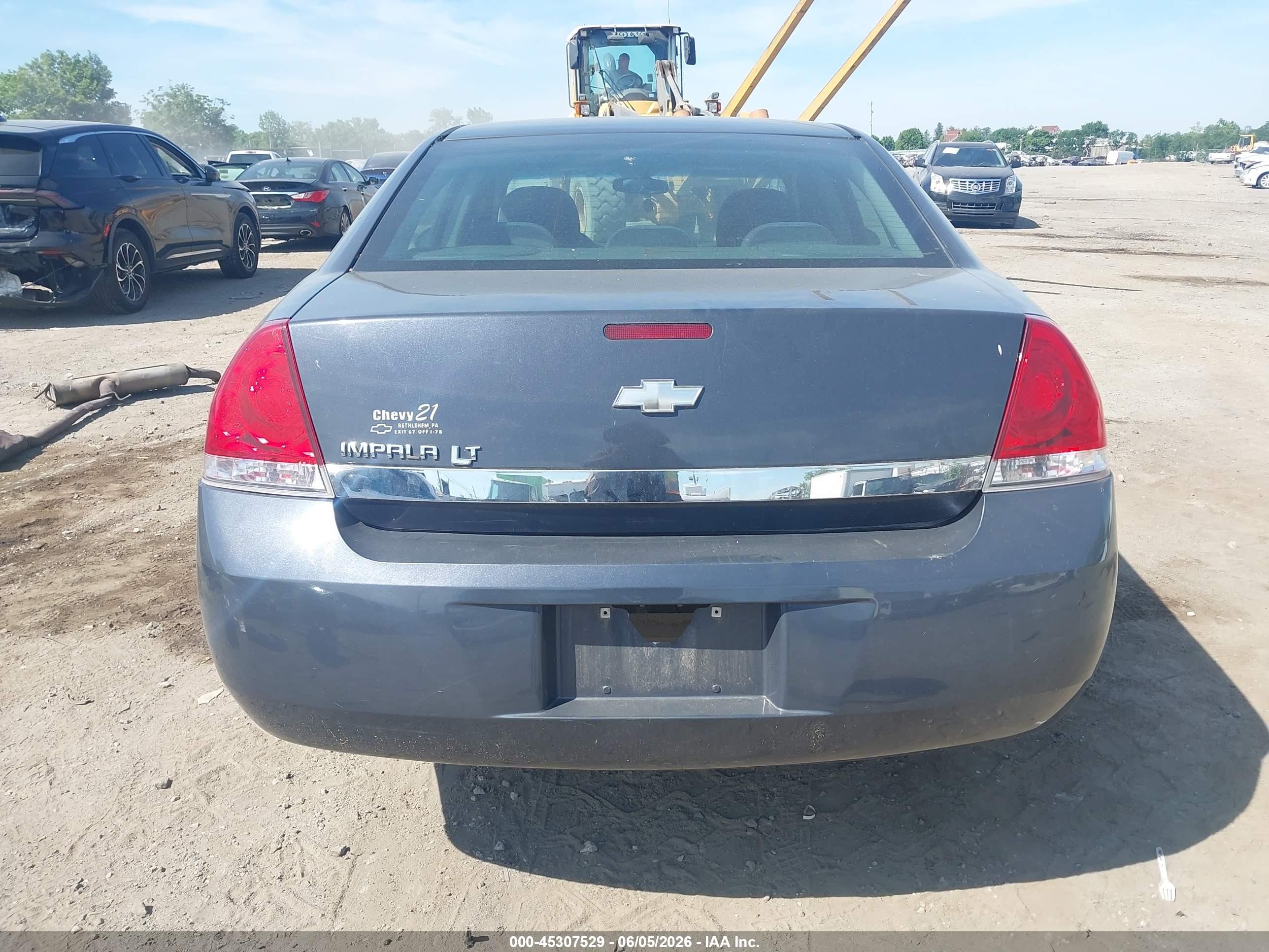 2009 Chevrolet Impala Lt Gray vin: 2G1WT57N391268776