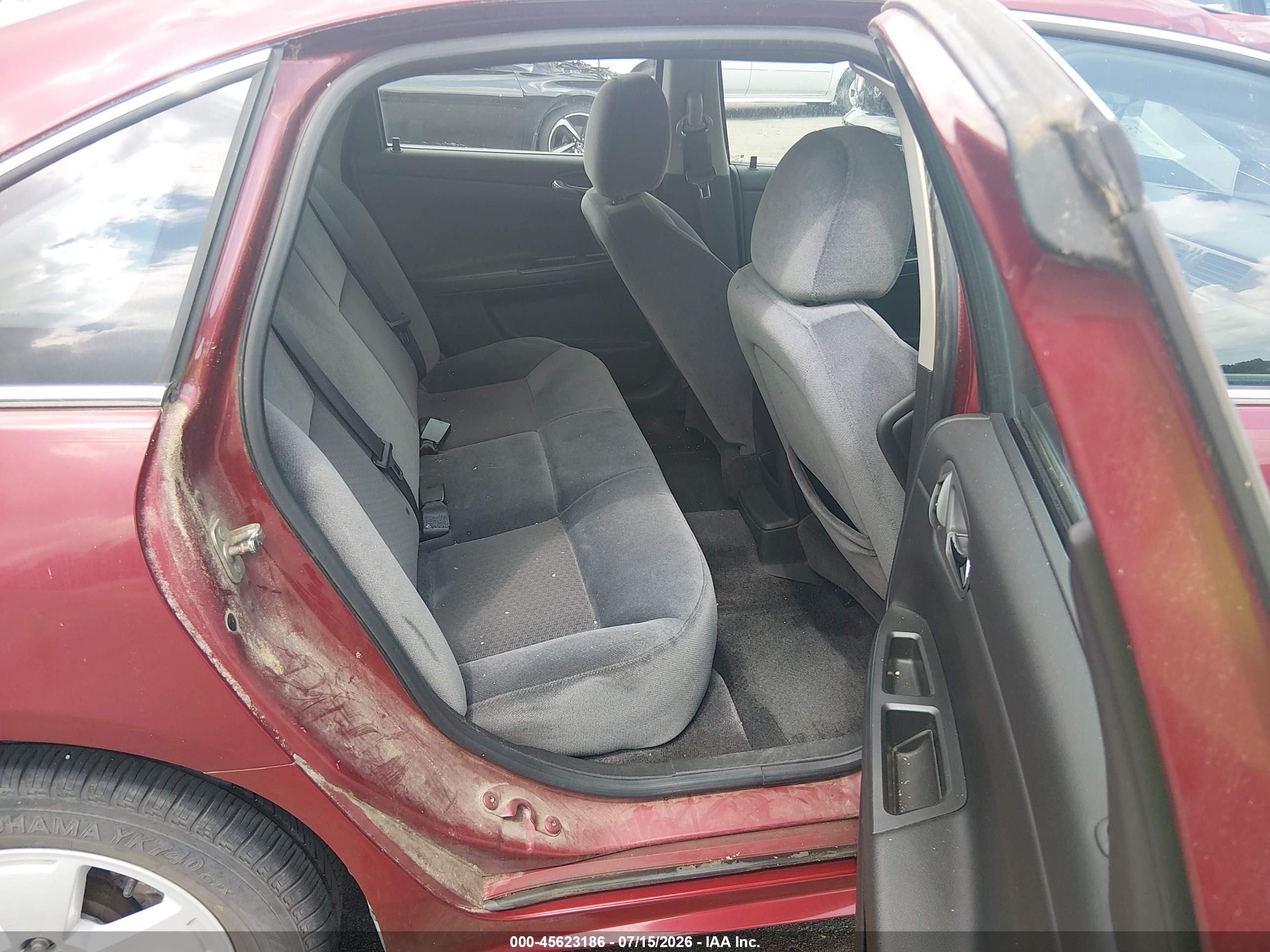2009 Chevrolet Impala Lt Burgundy vin: 2G1WT57N391295847