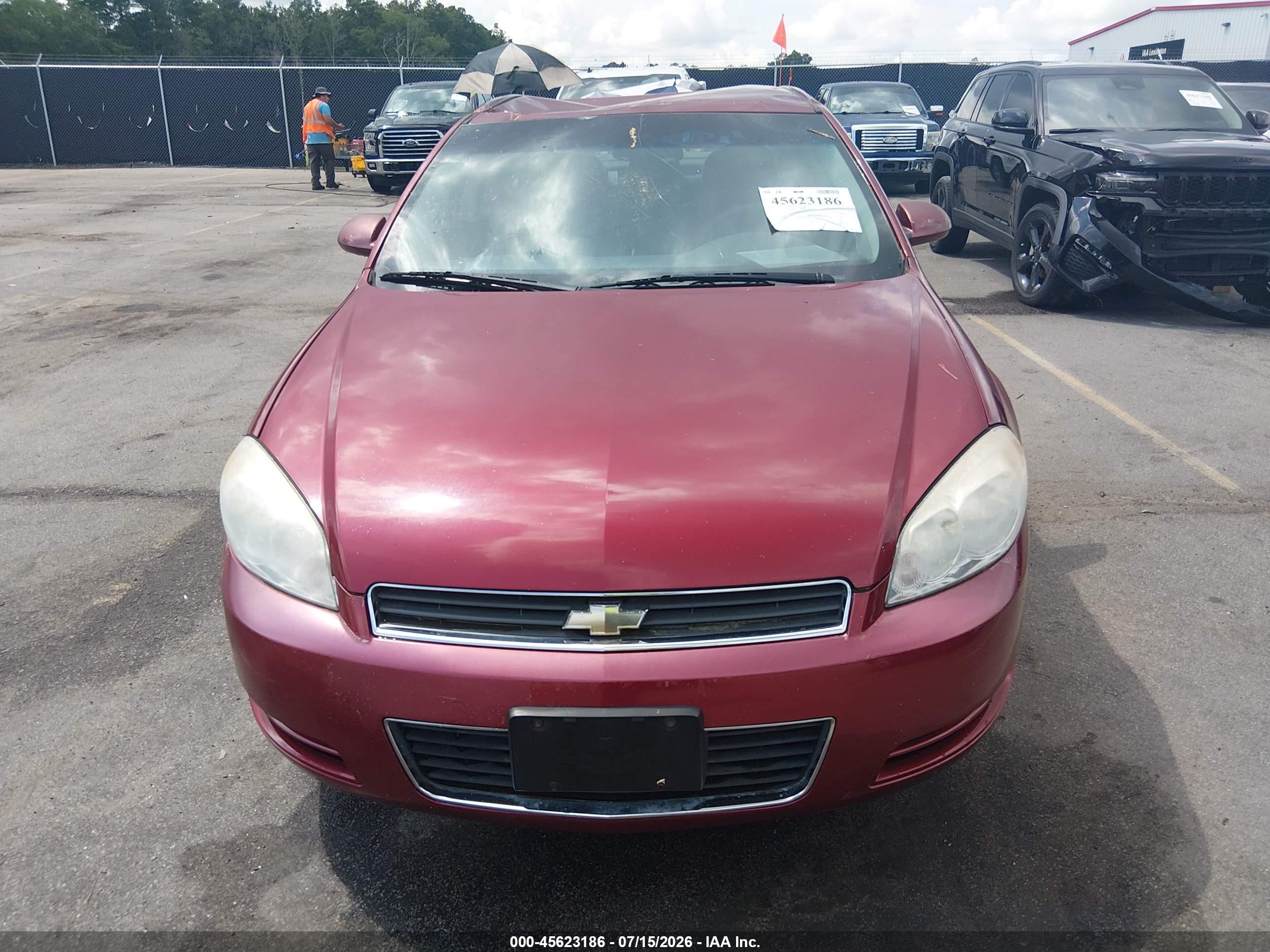 2009 Chevrolet Impala Lt Burgundy vin: 2G1WT57N391295847