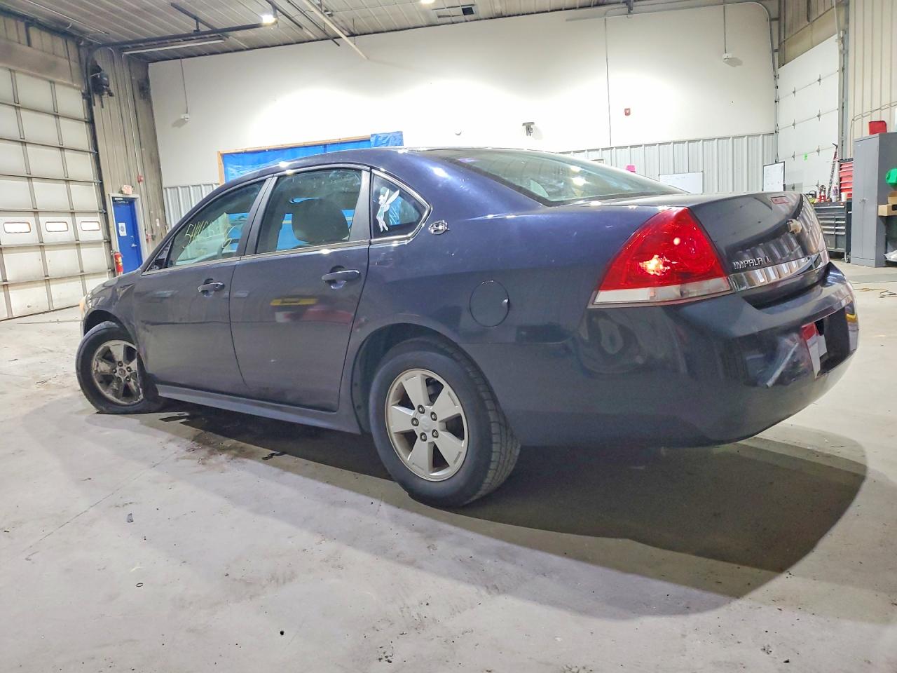 2009 Chevrolet Impala 1lt Blue vin: 2G1WT57N391316258
