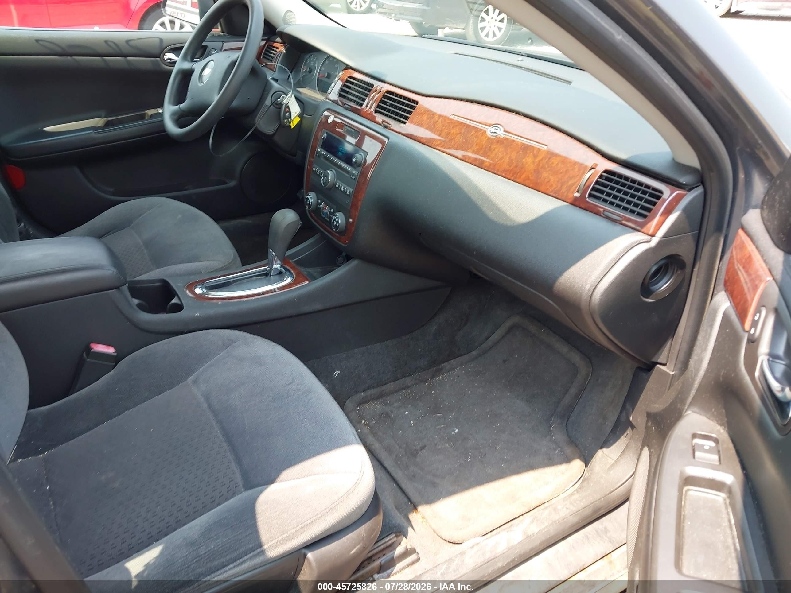 2009 Chevrolet Impala Lt Blue vin: 2G1WT57N491132981
