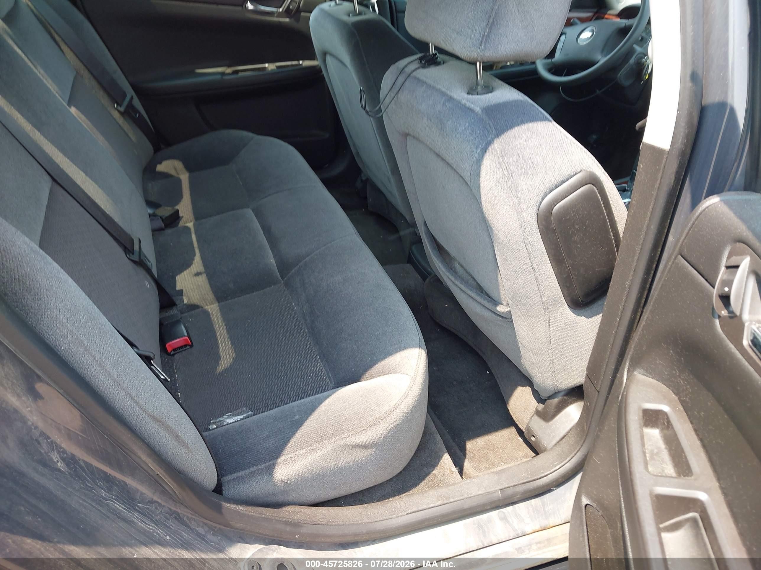 2009 Chevrolet Impala Lt Blue vin: 2G1WT57N491132981