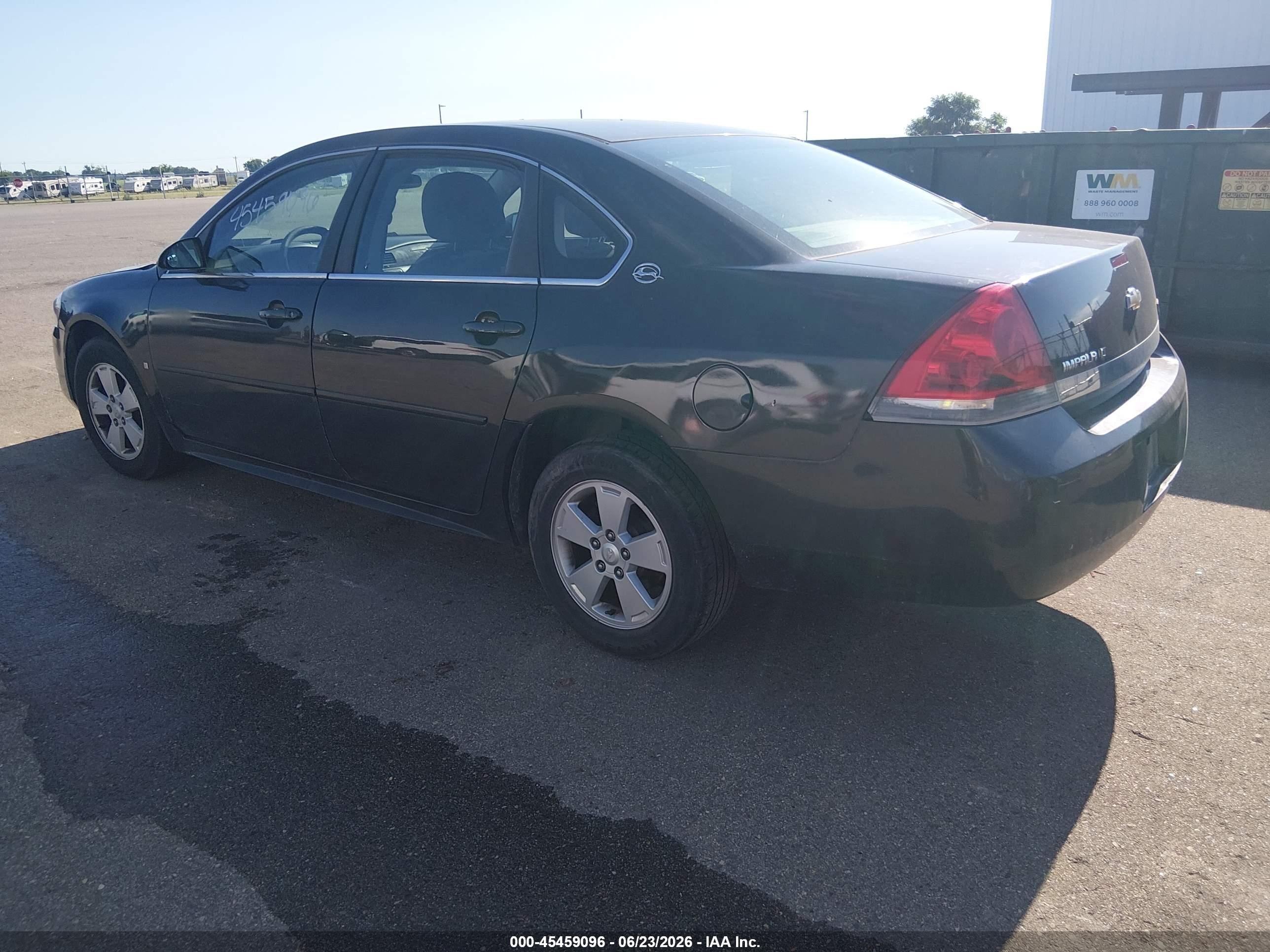 2009 Chevrolet Impala Lt Gray vin: 2G1WT57N491157072