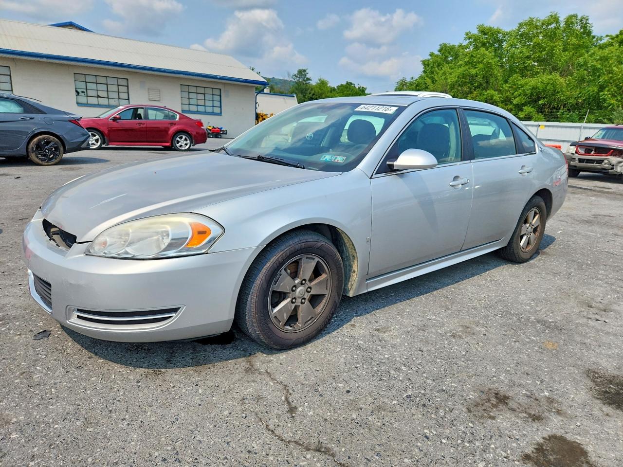 2009 Chevrolet Impala 1lt Silver vin: 2G1WT57N491158111