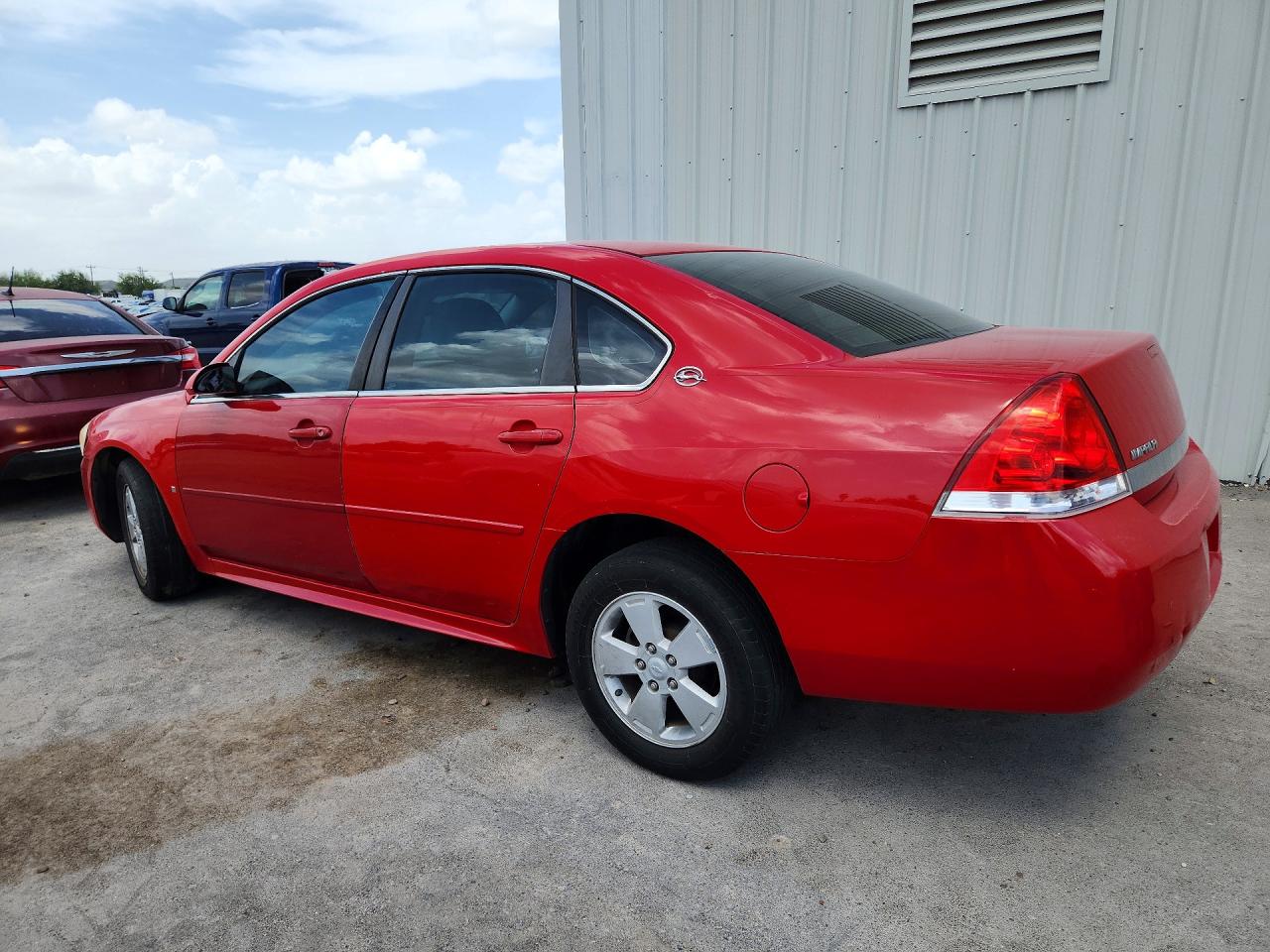 2009 Chevrolet Impala 1lt Red vin: 2G1WT57N491165558