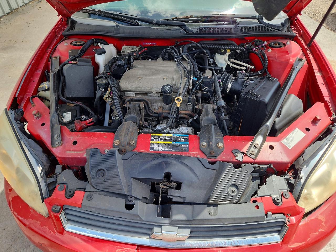 2009 Chevrolet Impala 1lt Red vin: 2G1WT57N491165558