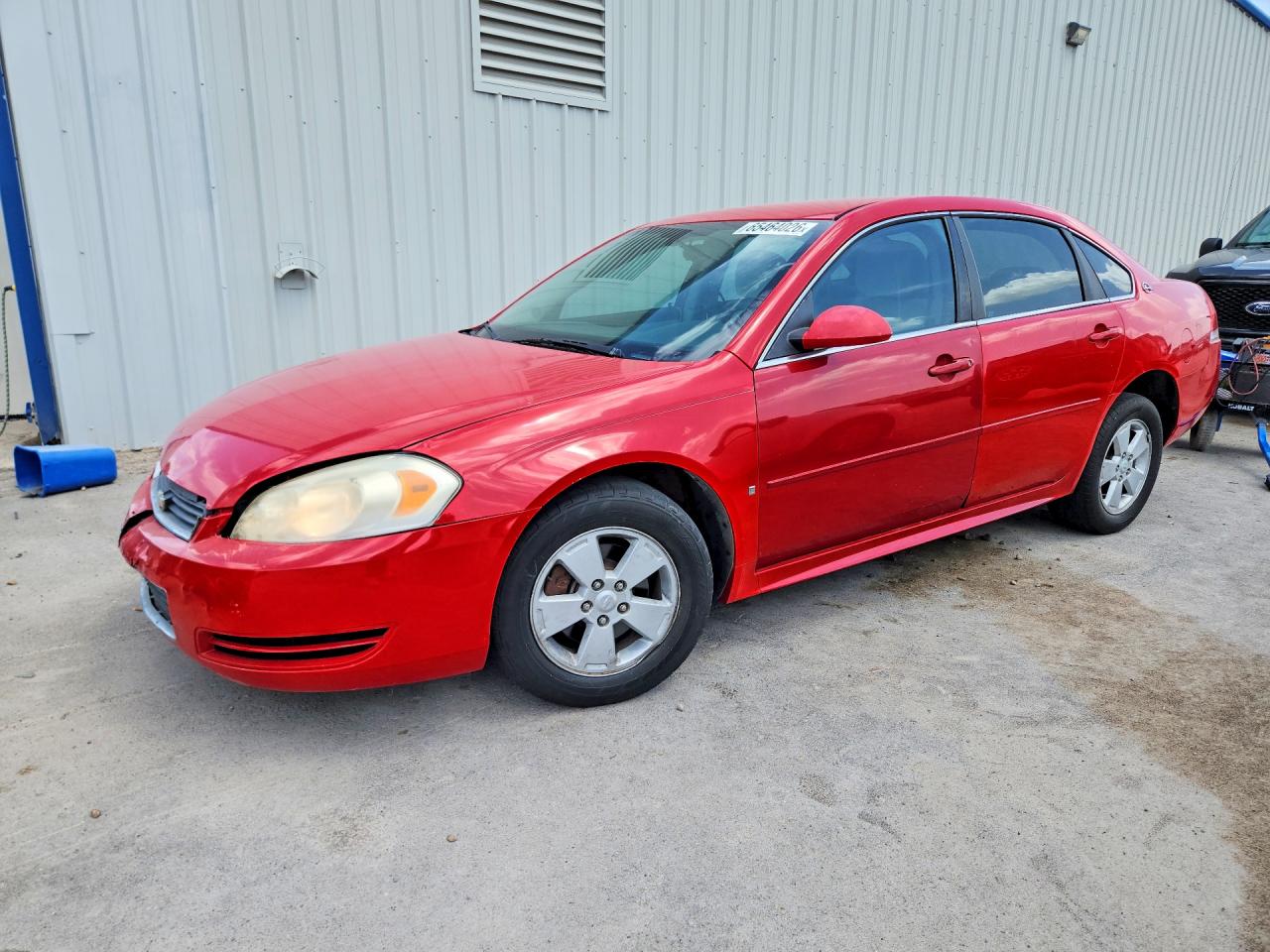 2009 Chevrolet Impala 1lt Красный vin: 2G1WT57N491165558