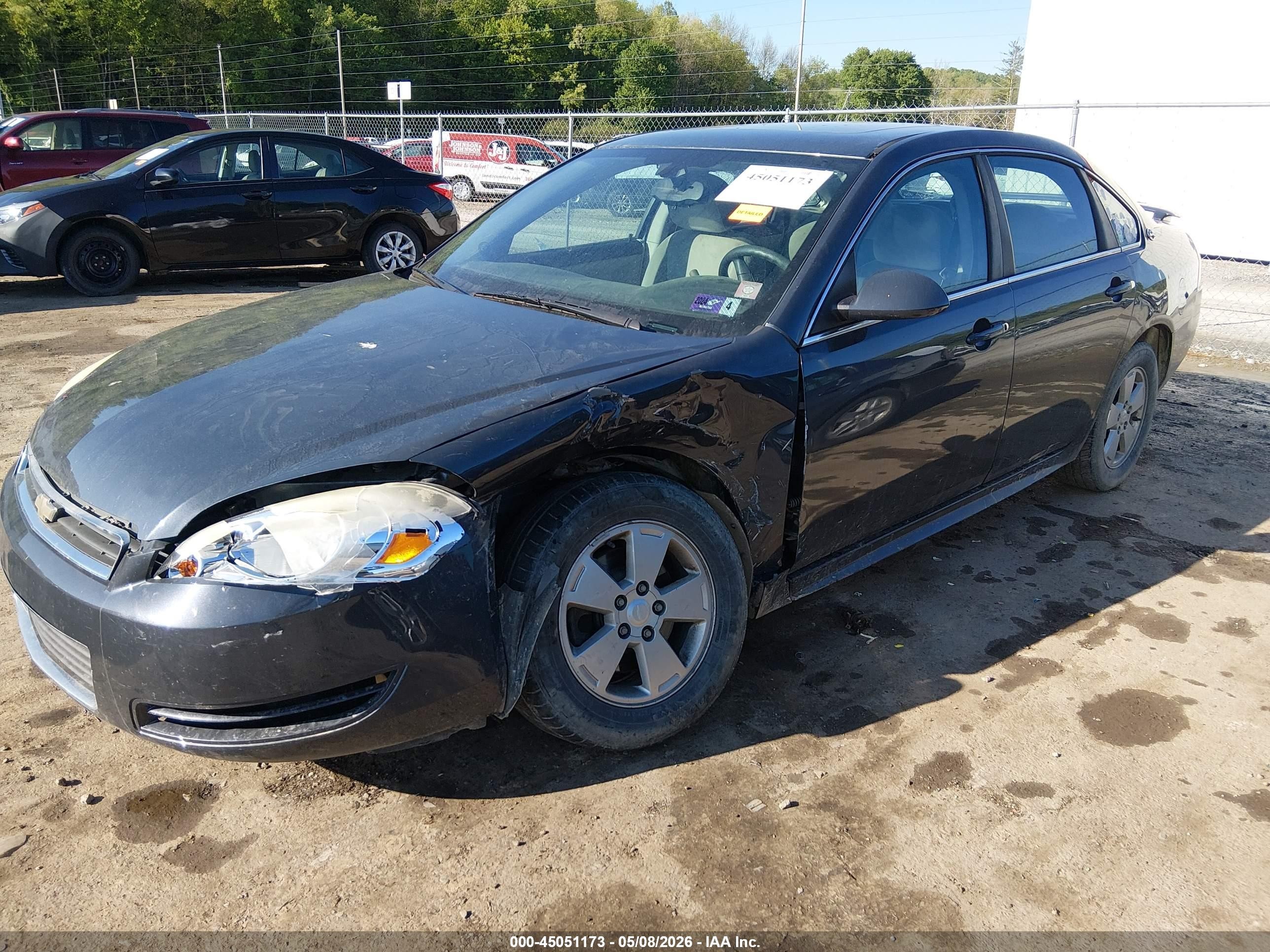 2009 Chevrolet Impala Lt Gray vin: 2G1WT57N491255258