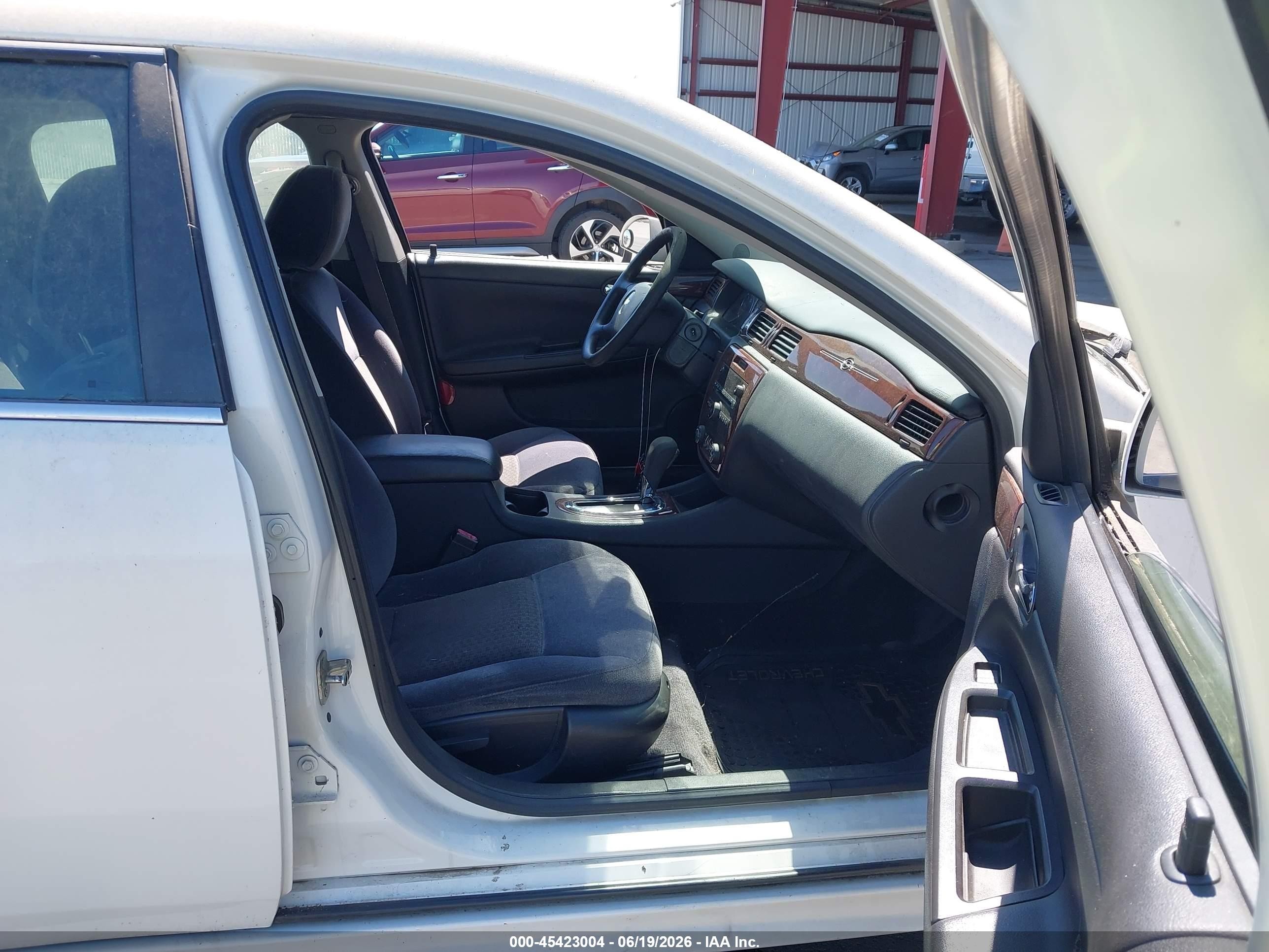 2009 Chevrolet Impala Lt White vin: 2G1WT57N591294148
