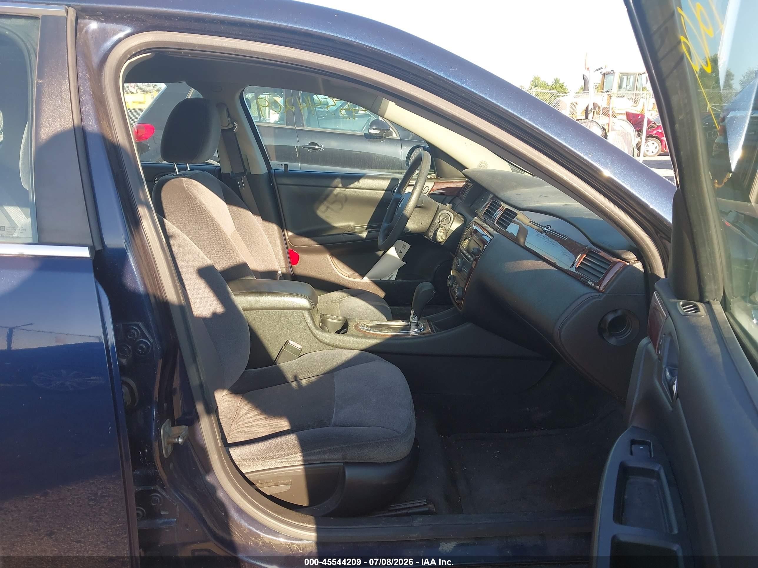 2009 Chevrolet Impala Lt Dark Blue vin: 2G1WT57N691190896