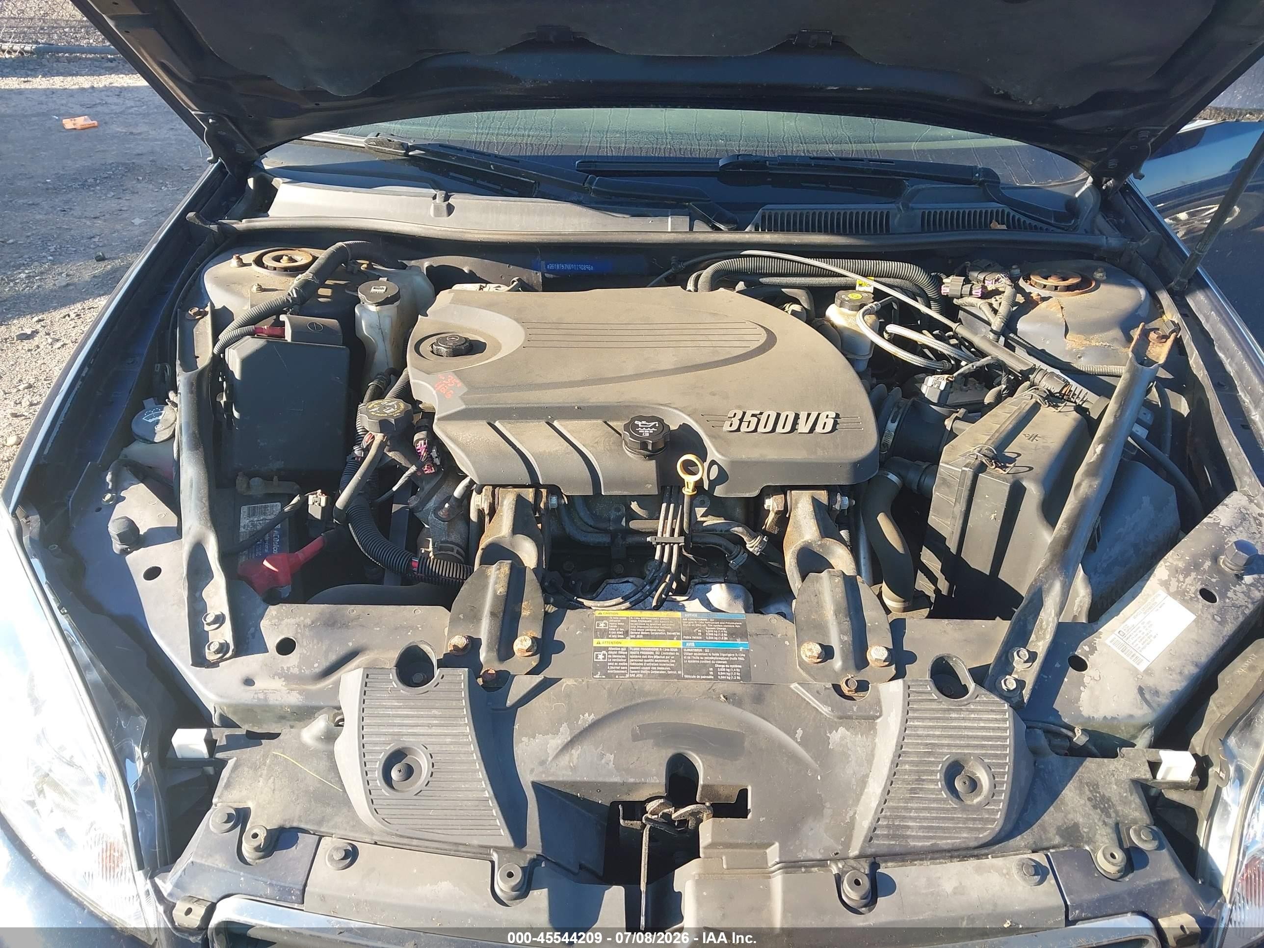 2009 Chevrolet Impala Lt Dark Blue vin: 2G1WT57N691190896