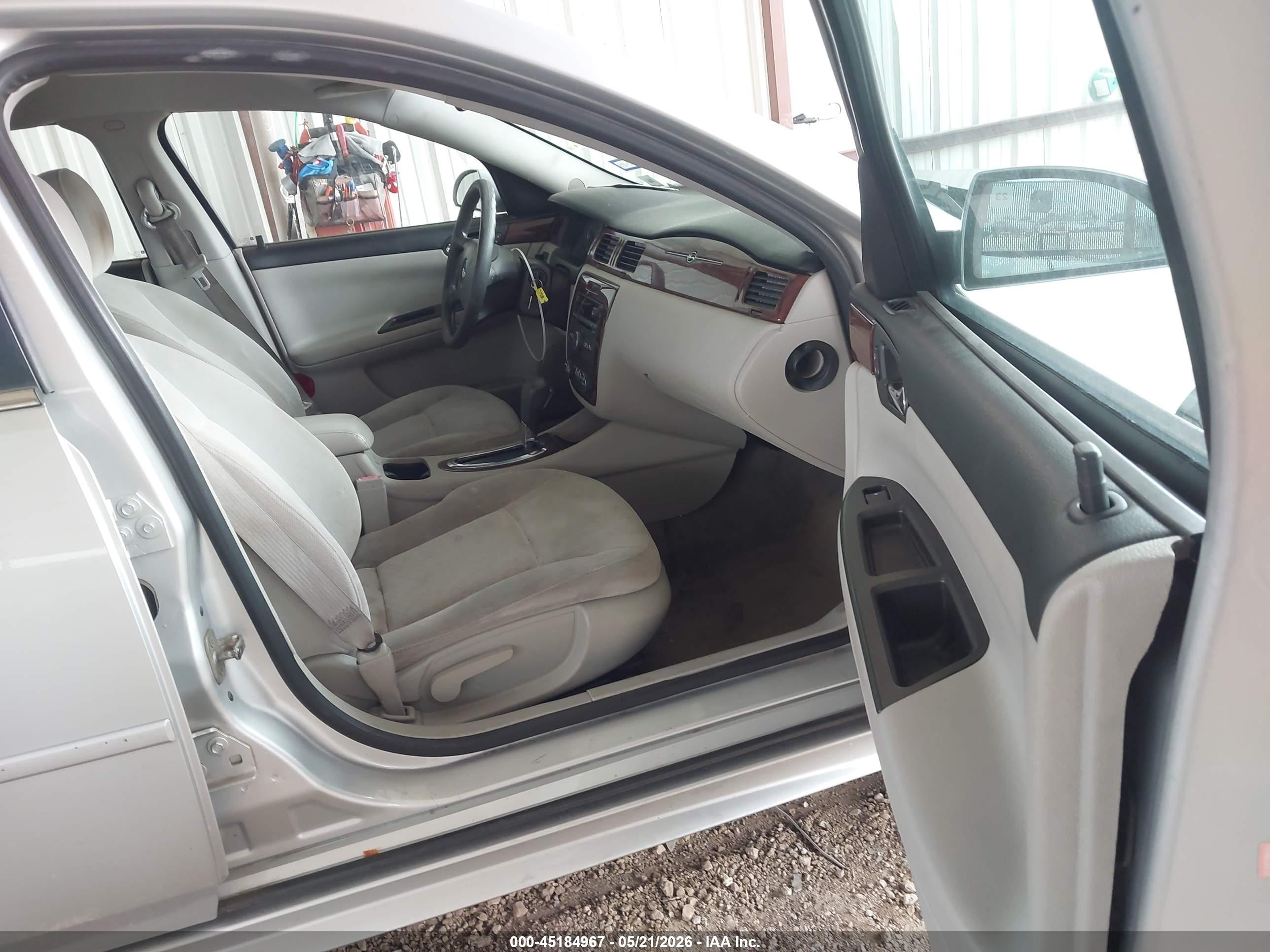 2009 Chevrolet Impala Lt Silver vin: 2G1WT57N691267475