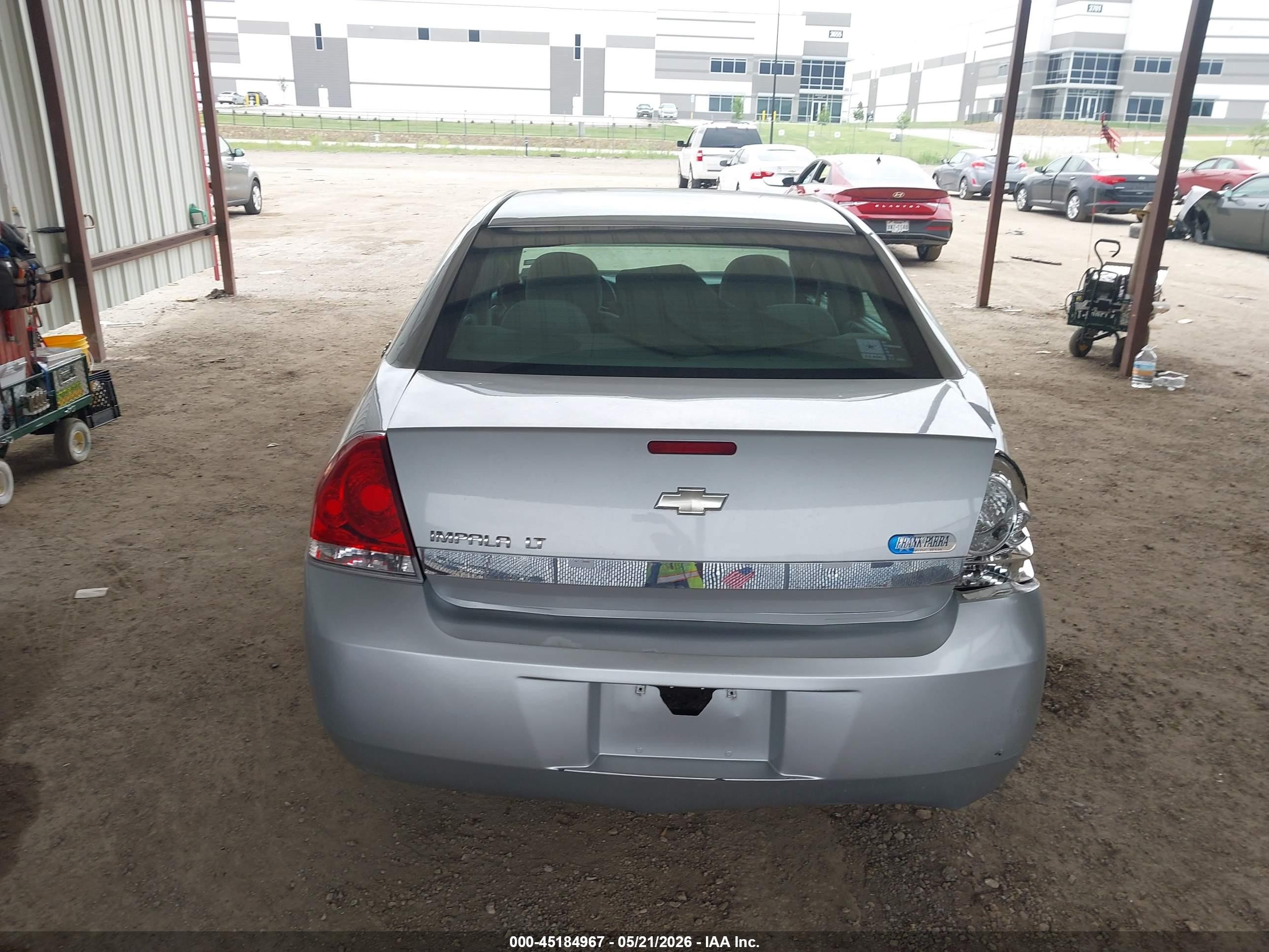 2009 Chevrolet Impala Lt Silver vin: 2G1WT57N691267475