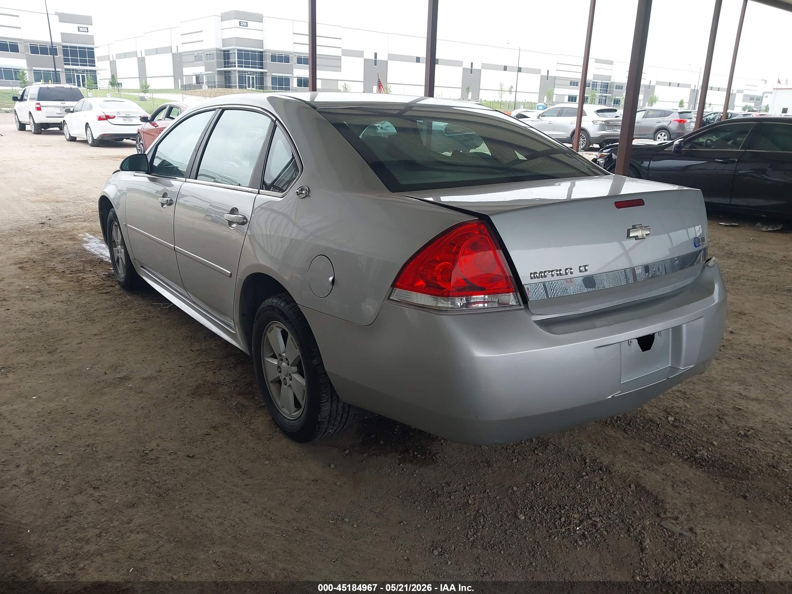 2009 Chevrolet Impala Lt Silver vin: 2G1WT57N691267475