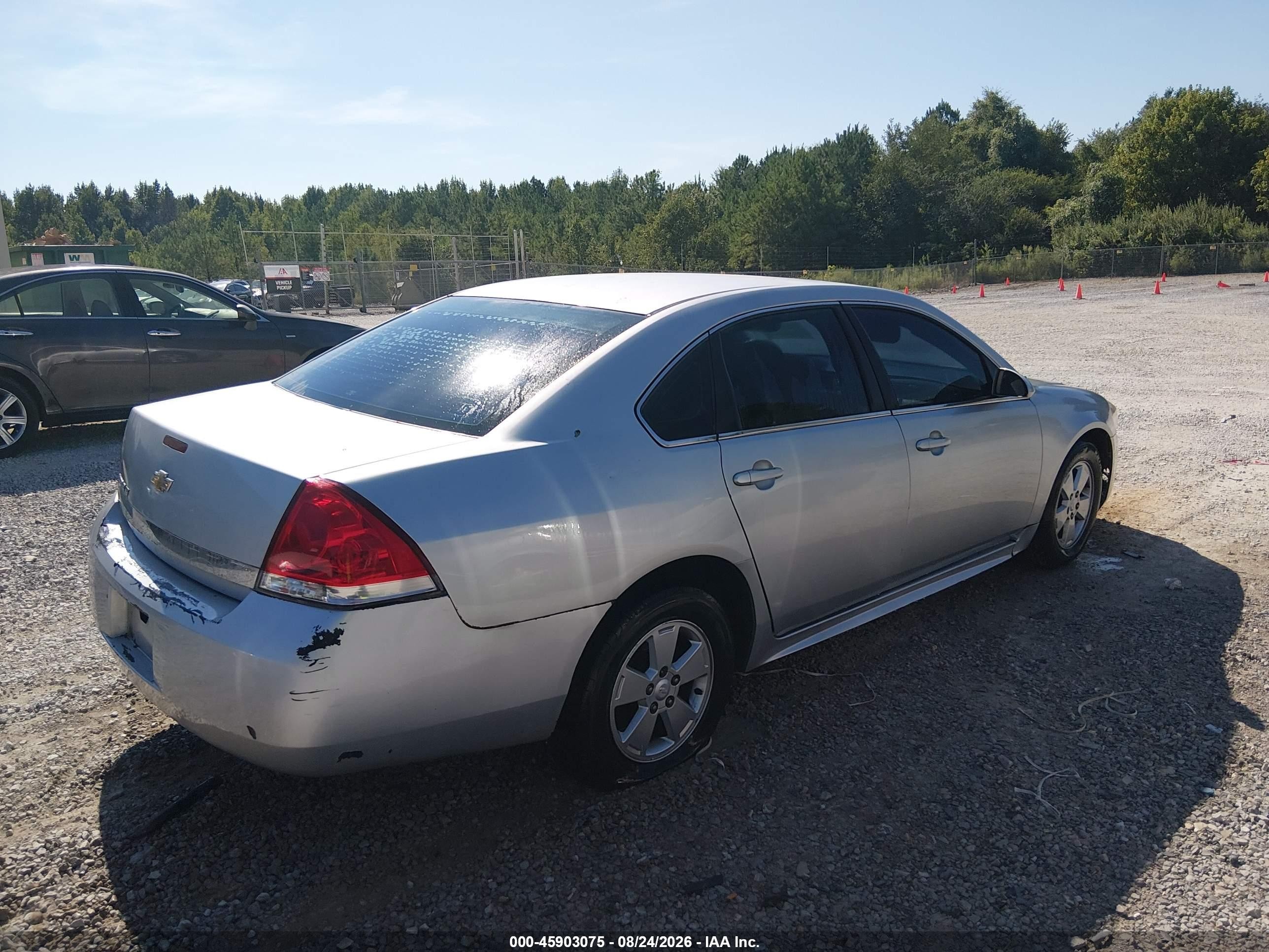 2009 Chevrolet Impala Lt Silver vin: 2G1WT57N691315914