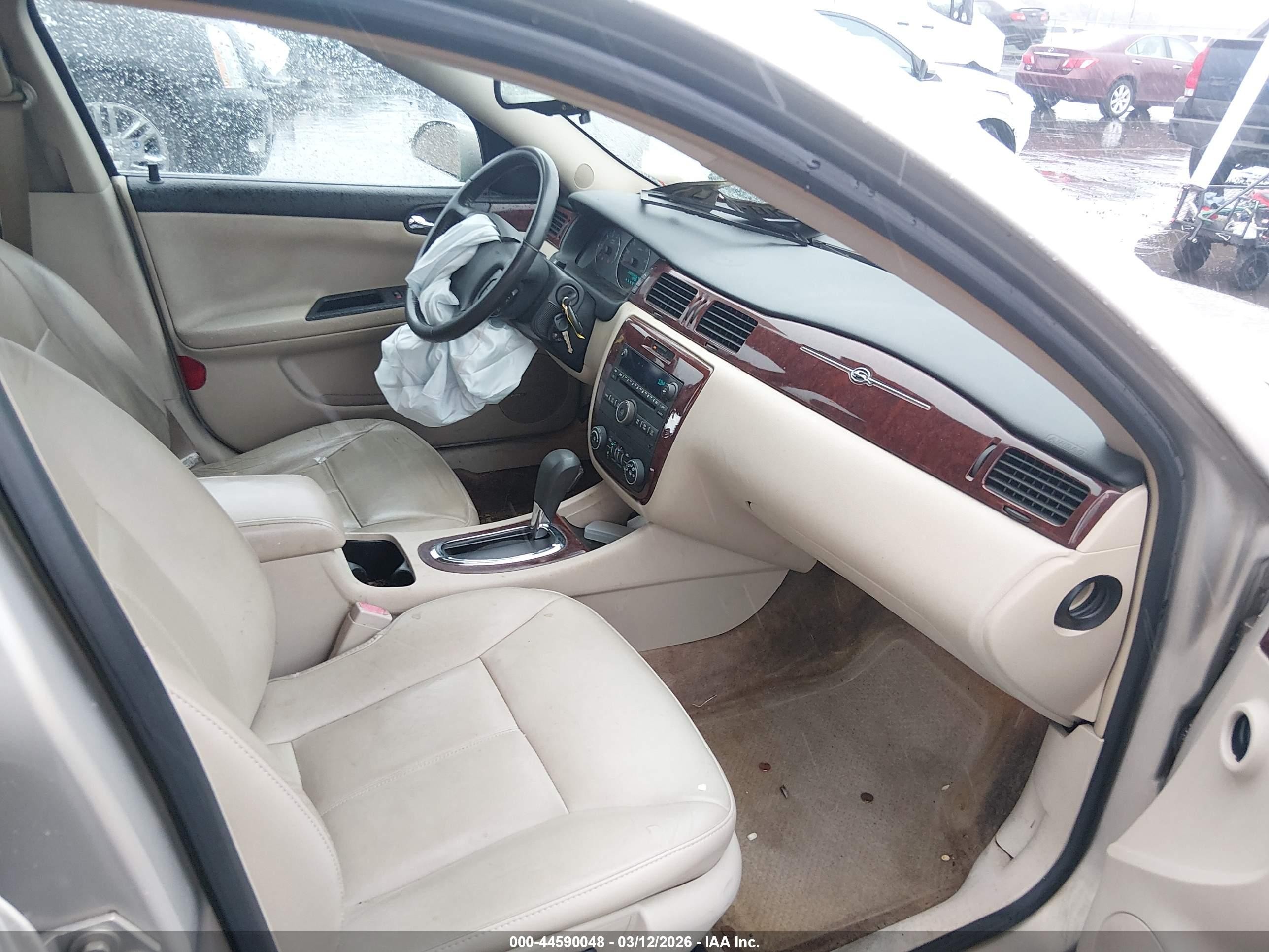 2009 Chevrolet Impala Lt Tan vin: 2G1WT57N791173637