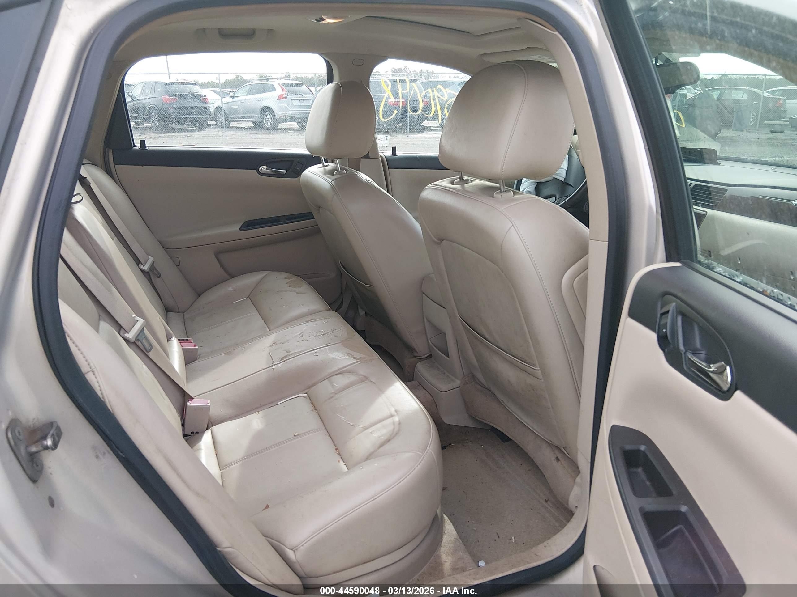 2009 Chevrolet Impala Lt Tan vin: 2G1WT57N791173637