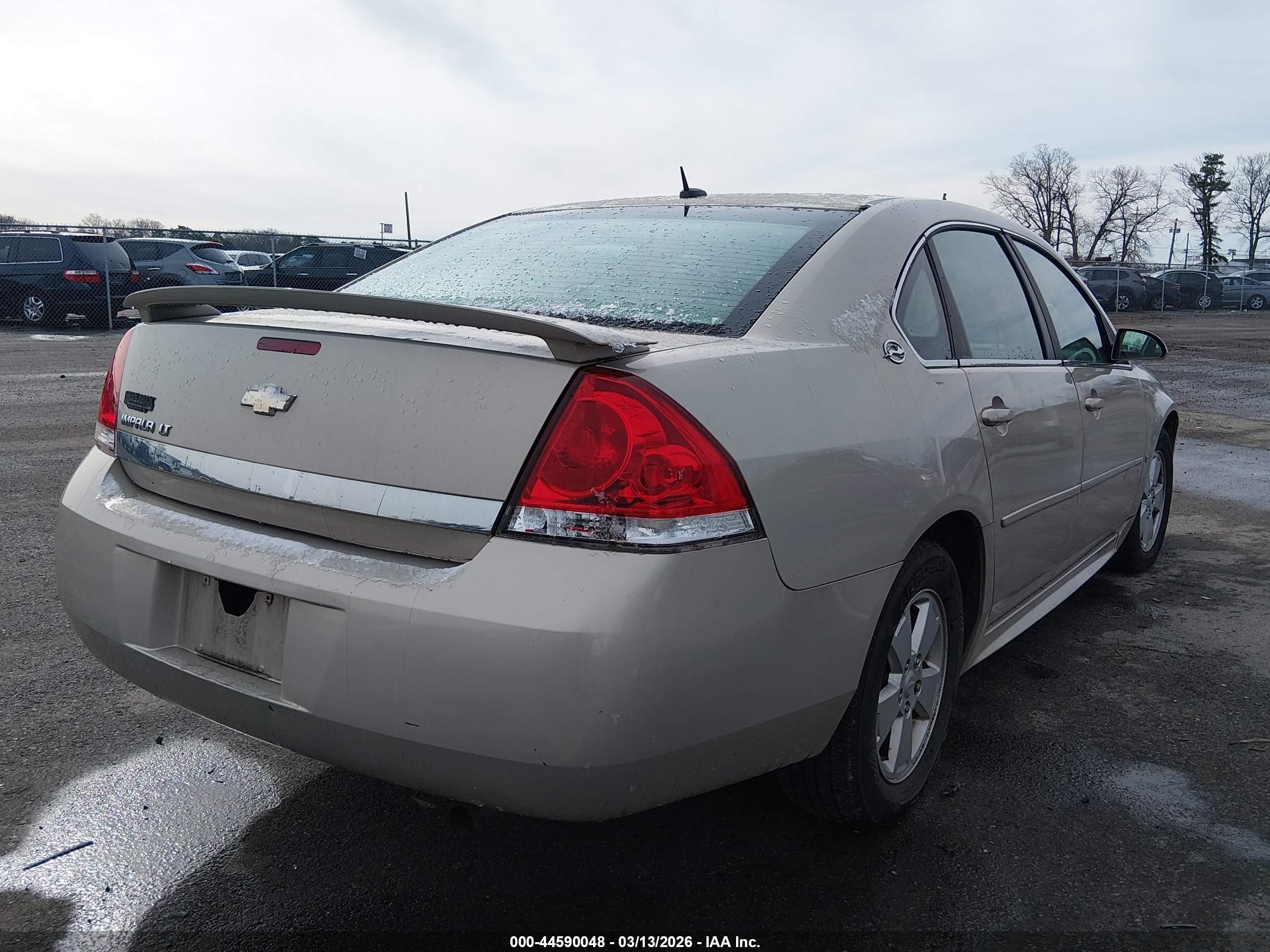 2009 Chevrolet Impala Lt Tan vin: 2G1WT57N791173637