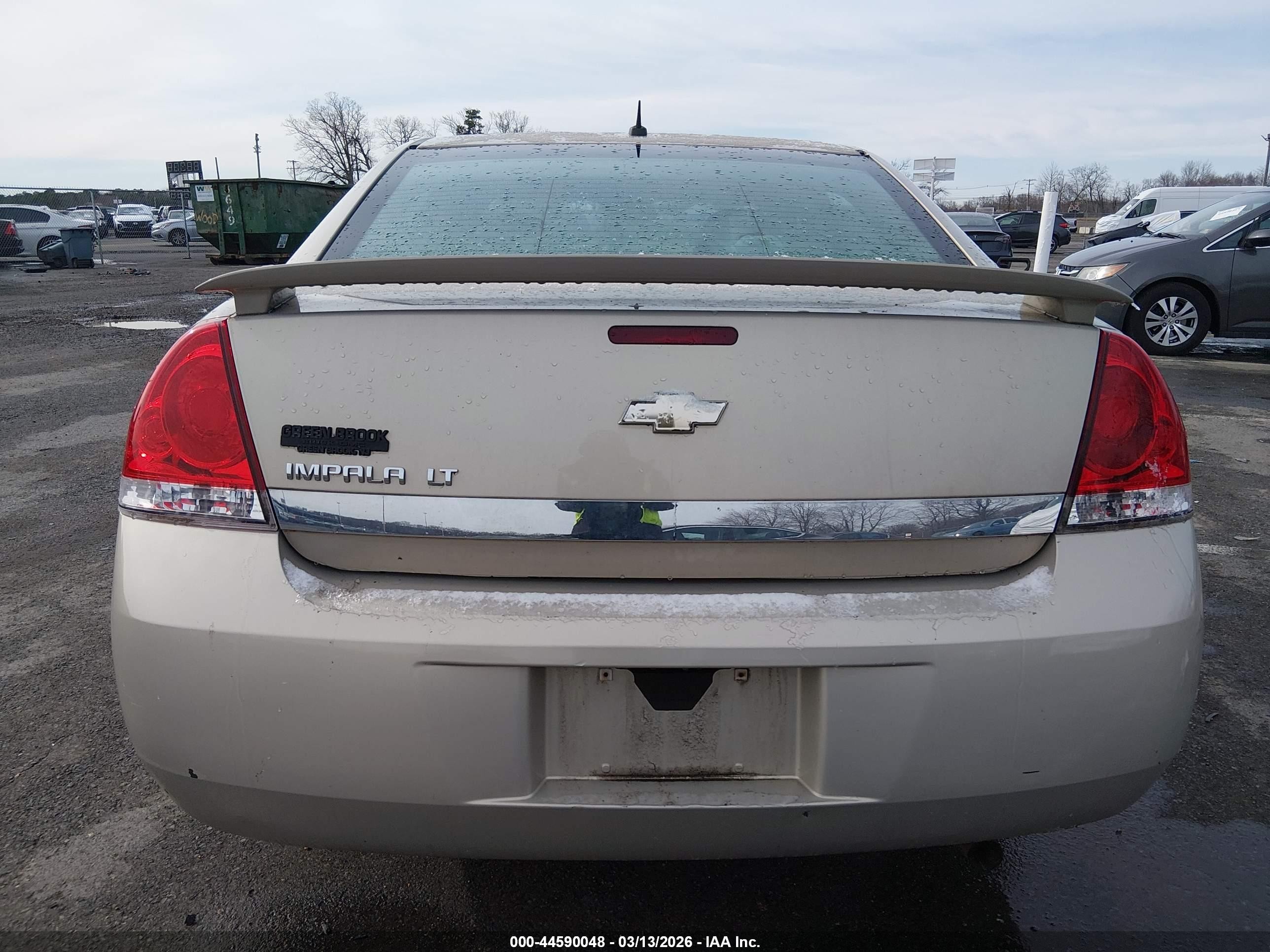 2009 Chevrolet Impala Lt Tan vin: 2G1WT57N791173637