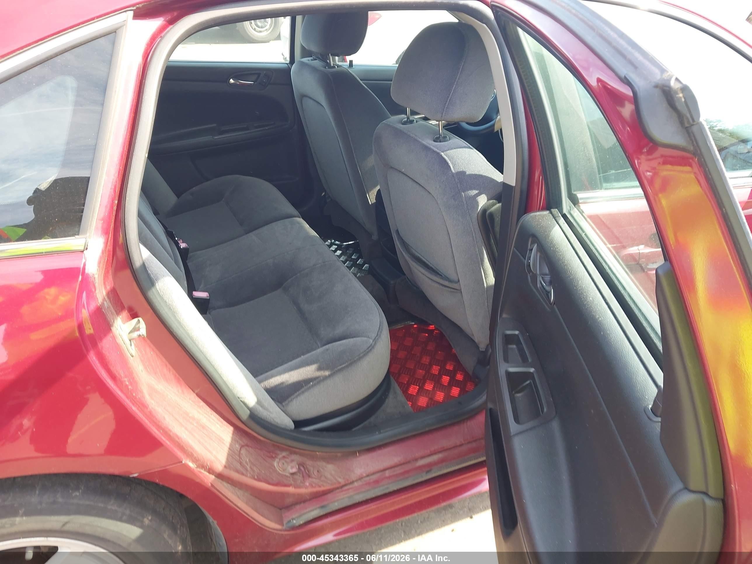 2009 Chevrolet Impala Lt Red vin: 2G1WT57N891123023