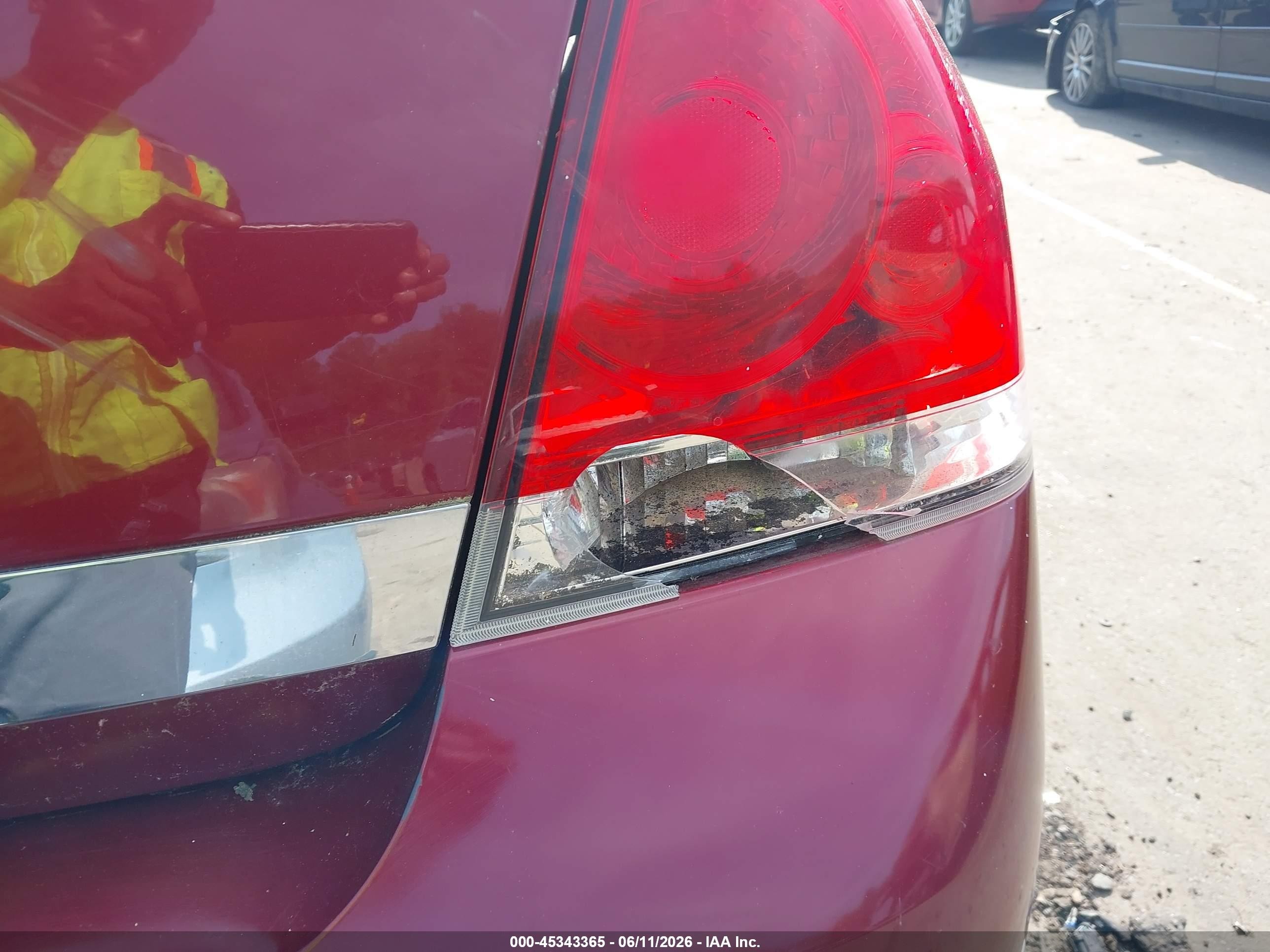 2009 Chevrolet Impala Lt Red vin: 2G1WT57N891123023