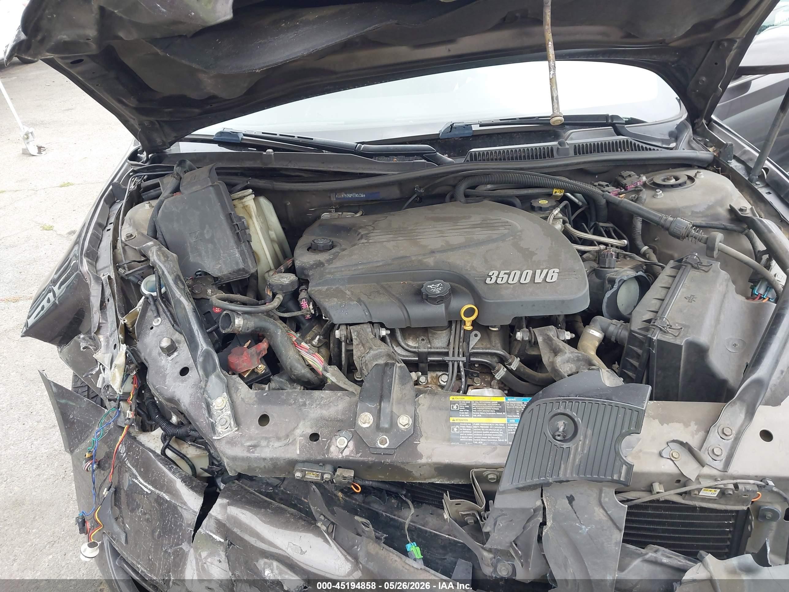 2009 Chevrolet Impala Lt Gray vin: 2G1WT57N891153736